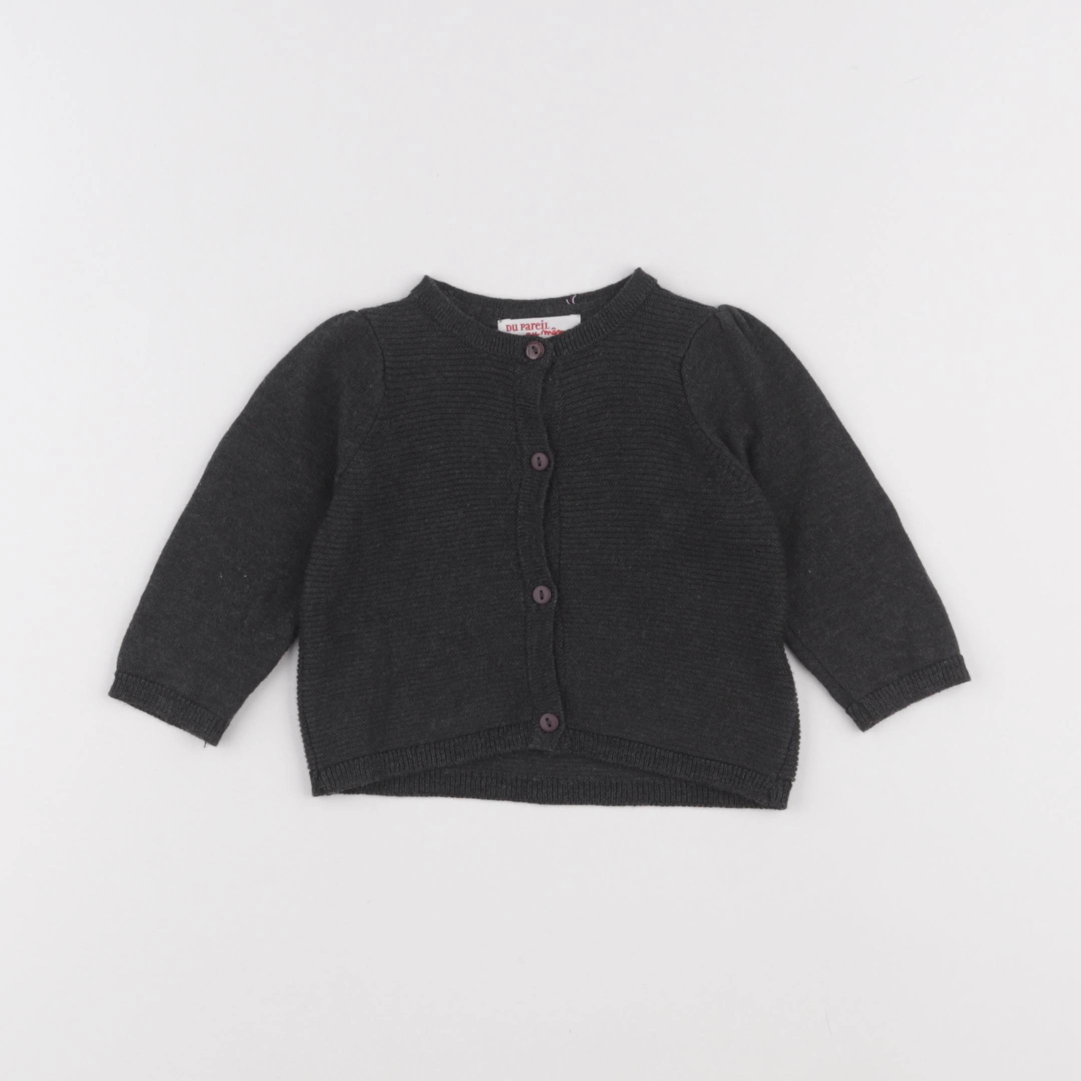 DPAM - gilet gris - 6 mois