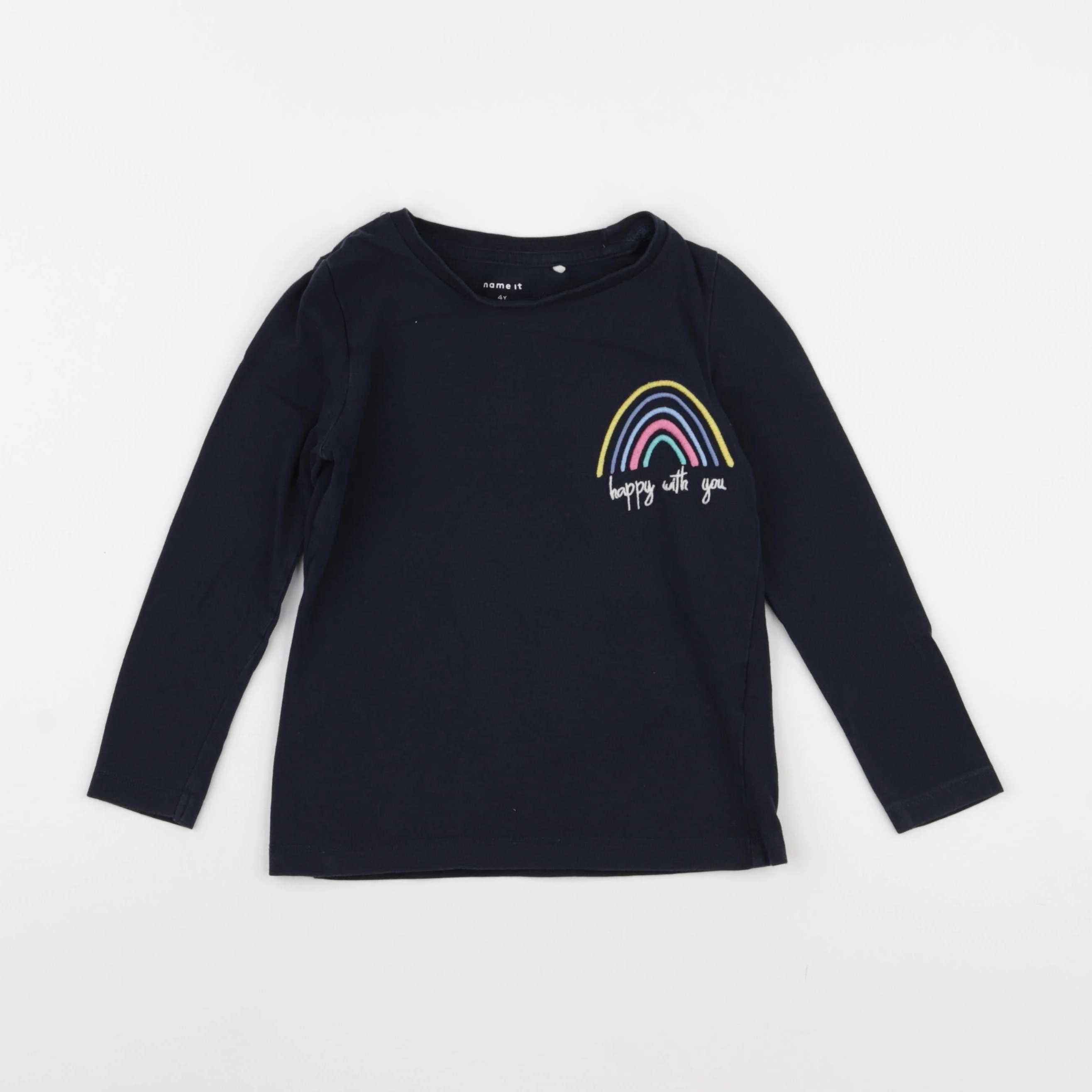 Name it - tee-shirt bleu - 4 ans