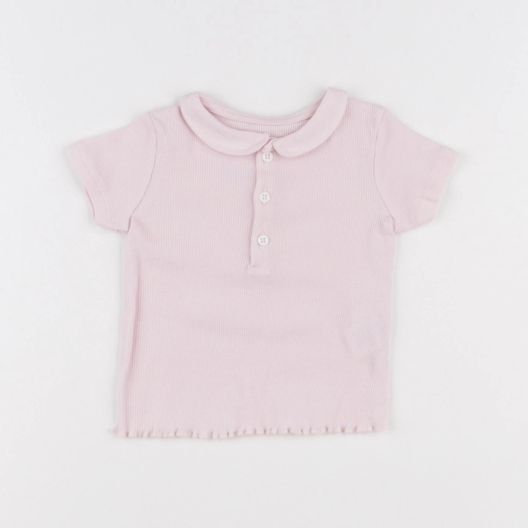 Obaïbi - tee-shirt rose - 6 mois