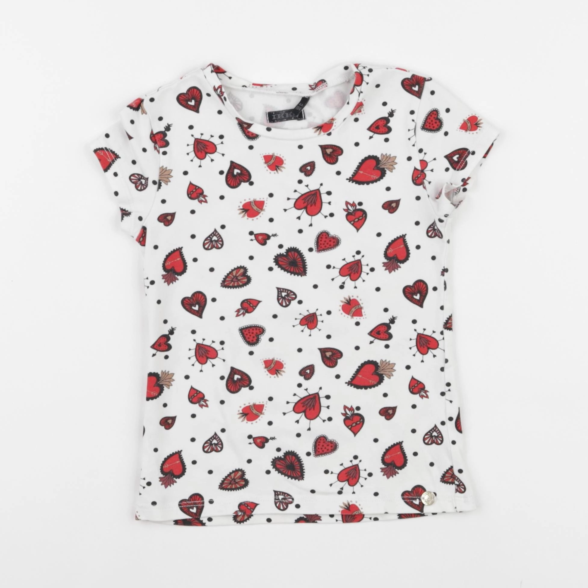 IKKS - tee-shirt blanc - 4 ans