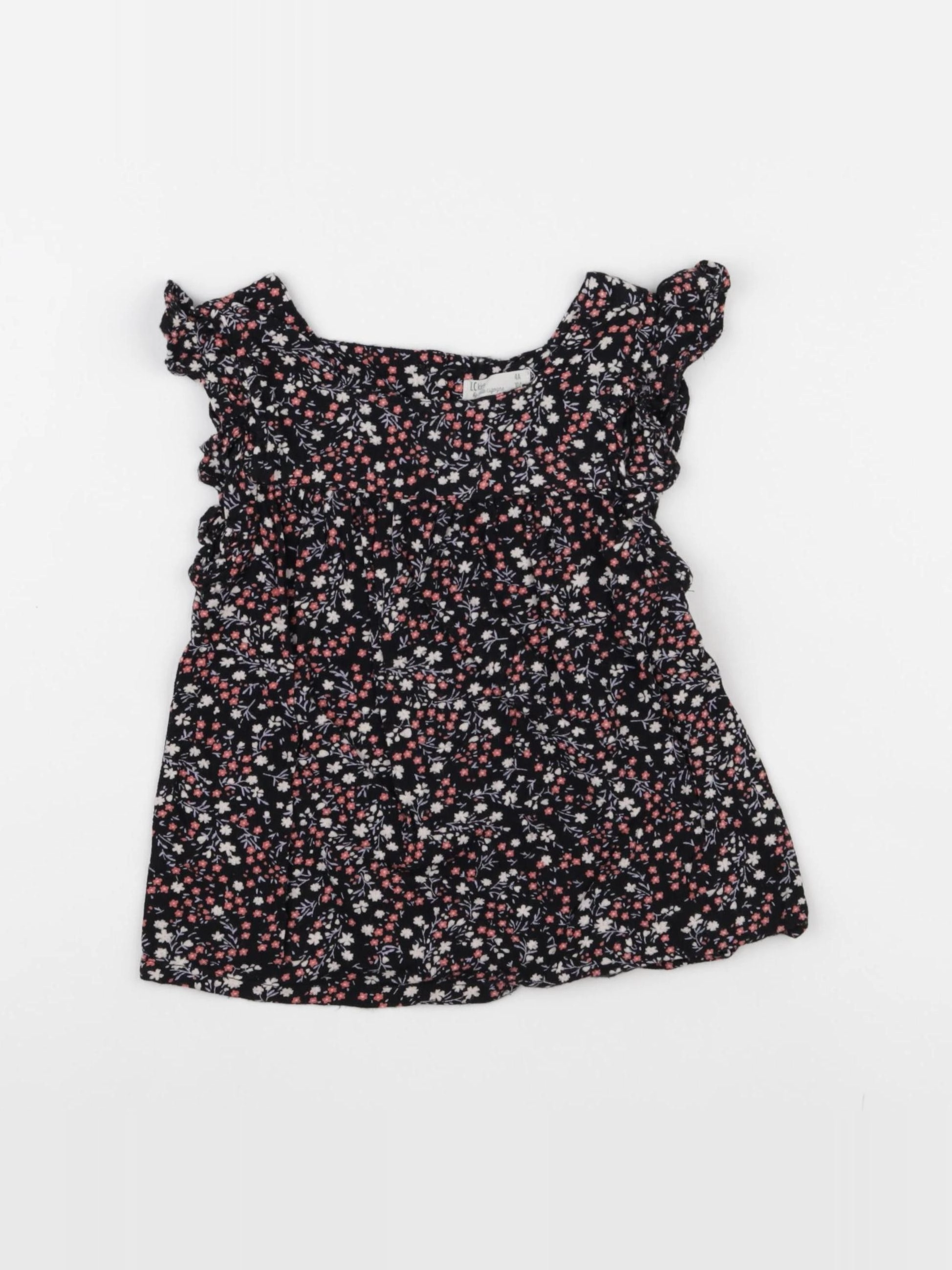 Little Cigogne - blouse noir - 4 ans