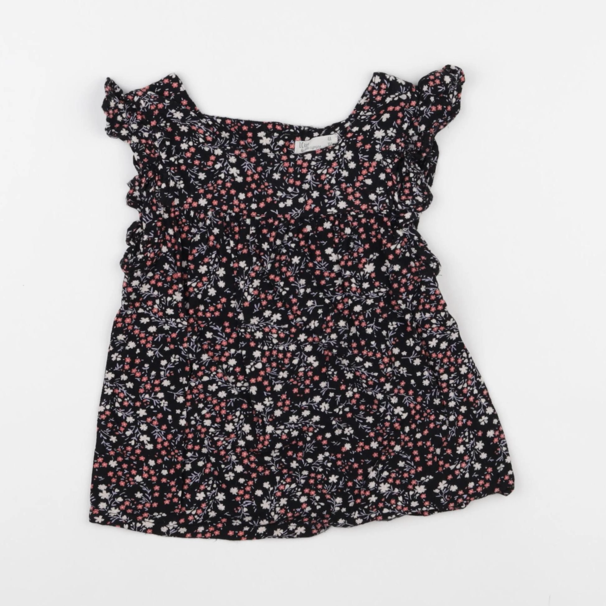 Little Cigogne - blouse noir - 4 ans