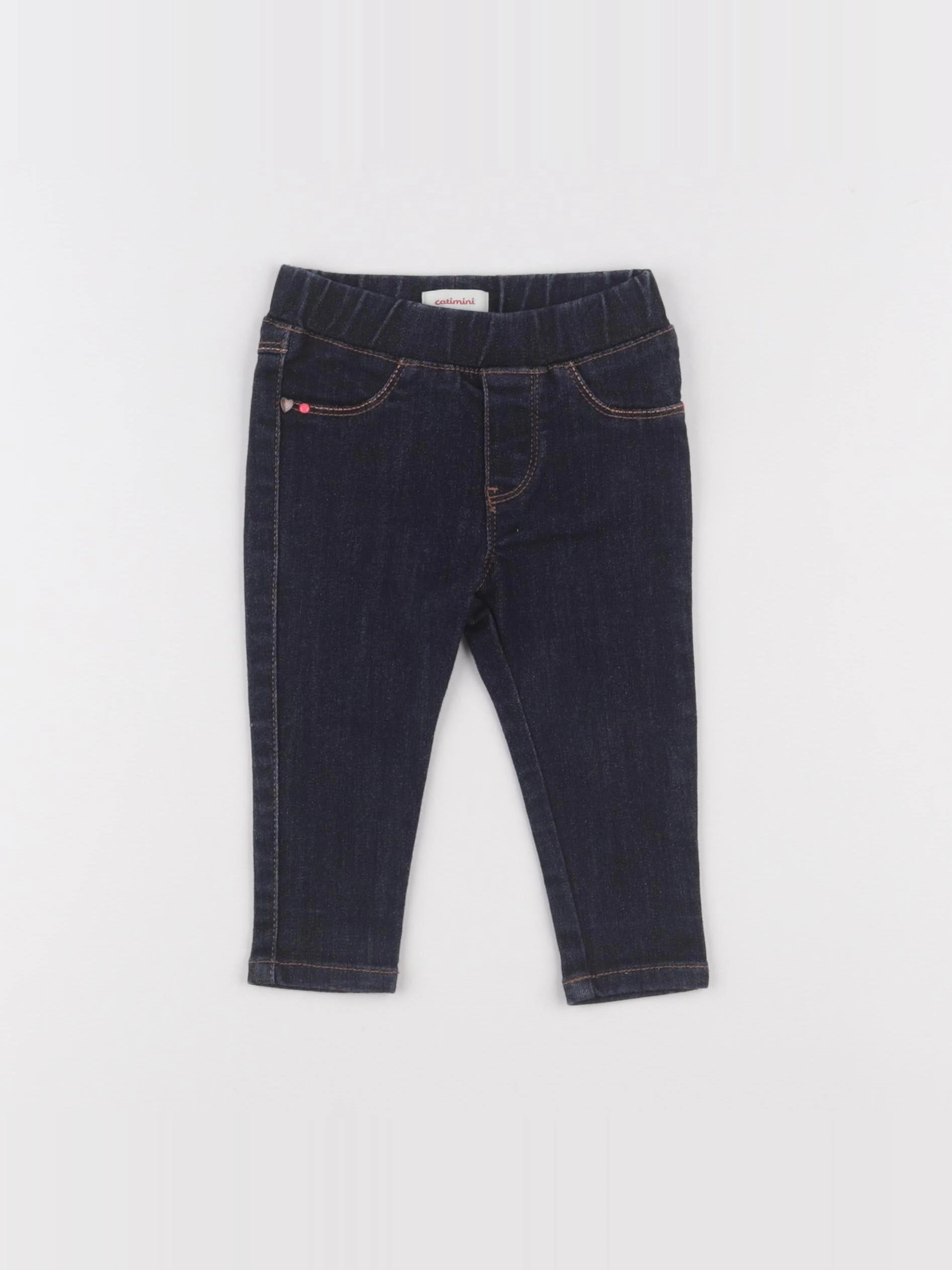 Catimini - jegging bleu - 6 mois