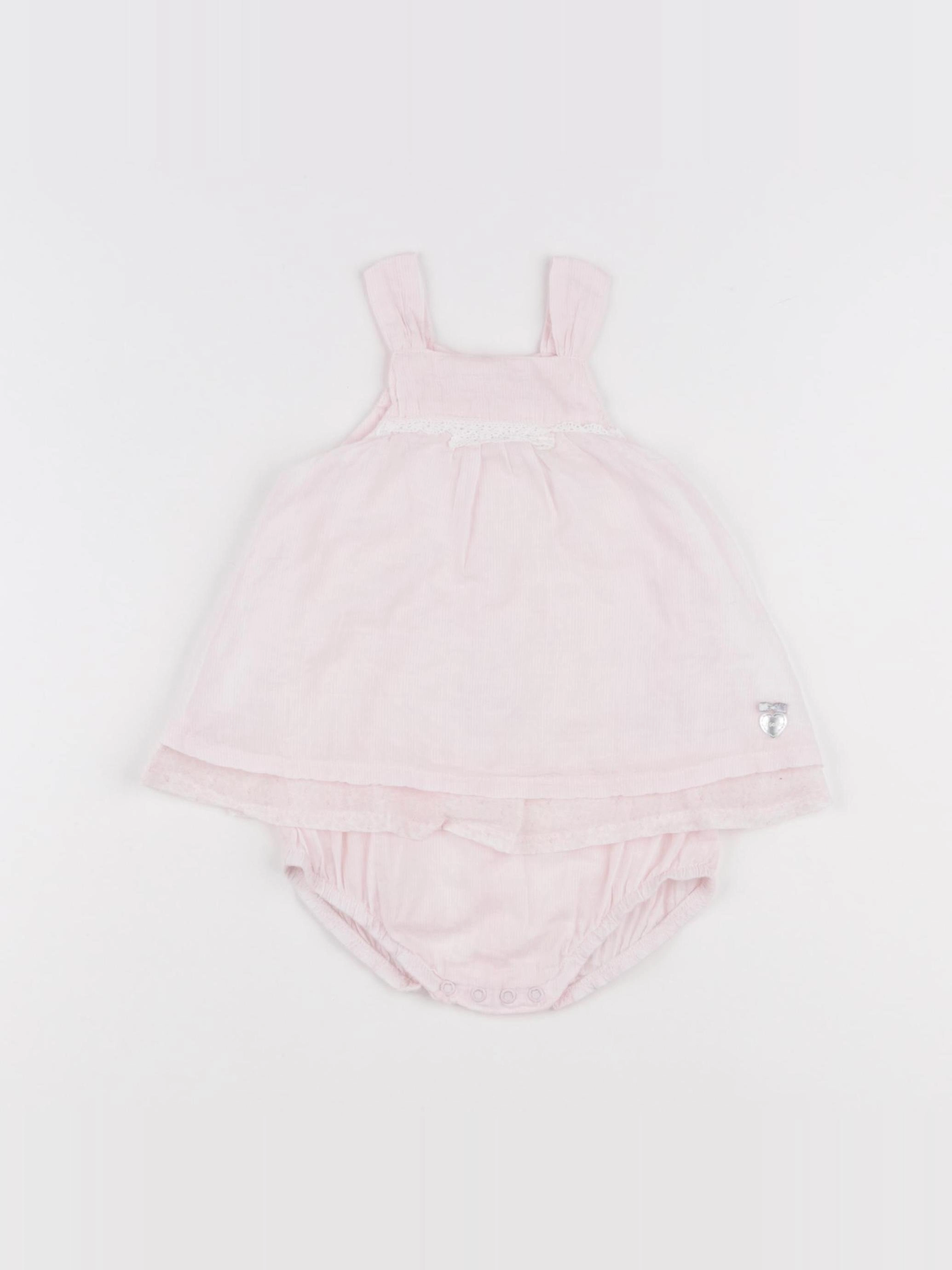 Absorba - robe rose - 12 mois