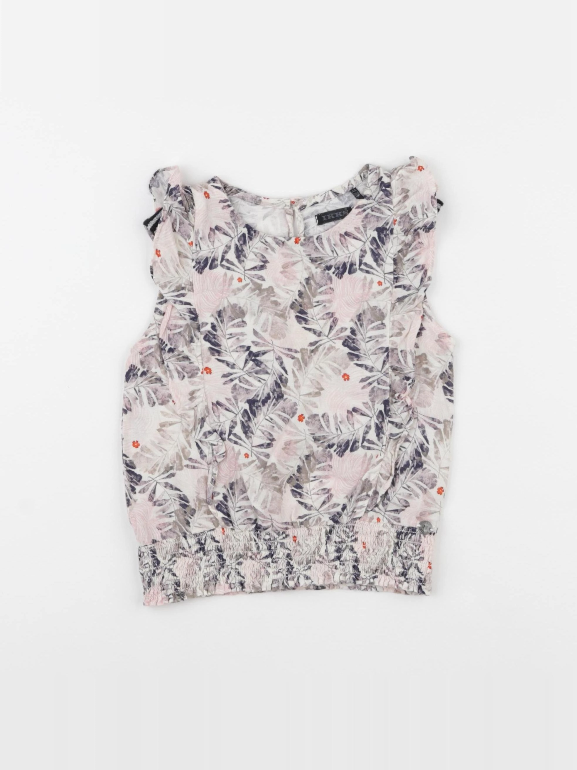 IKKS - blouse rose - 4 ans