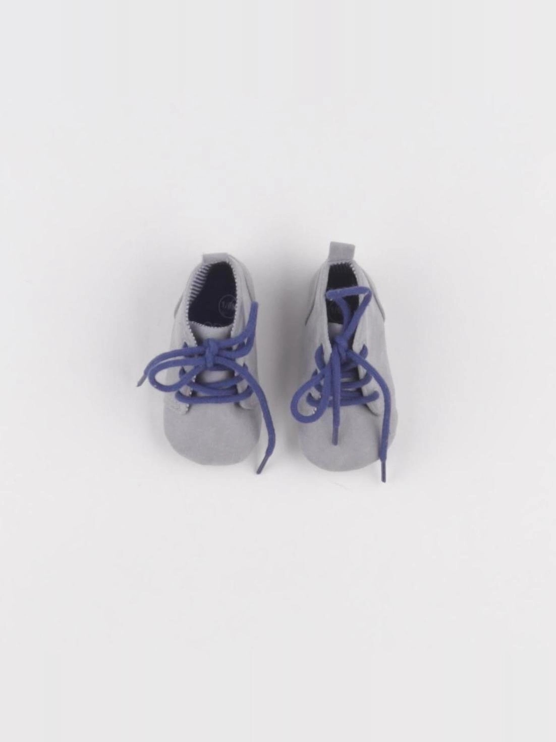 Obaïbi - chaussons gris - 1/6 mois