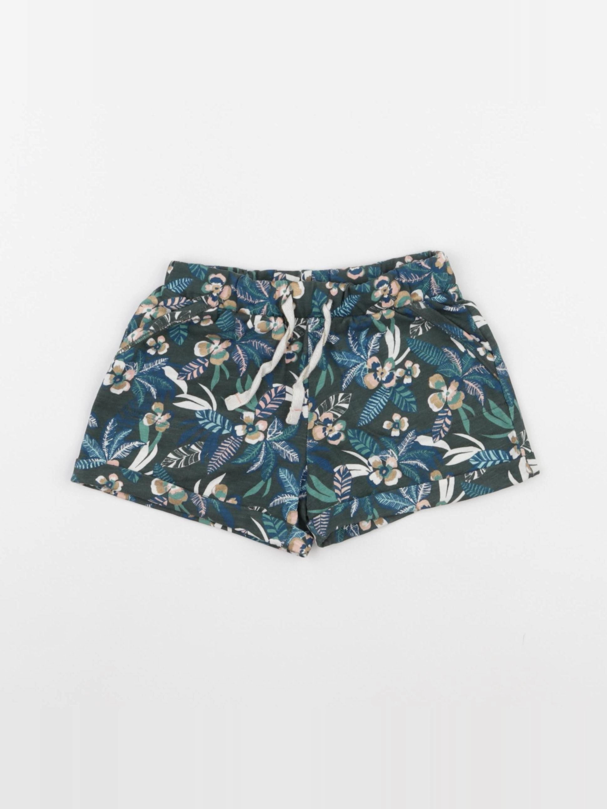 Vertbaudet - short vert - 4 ans