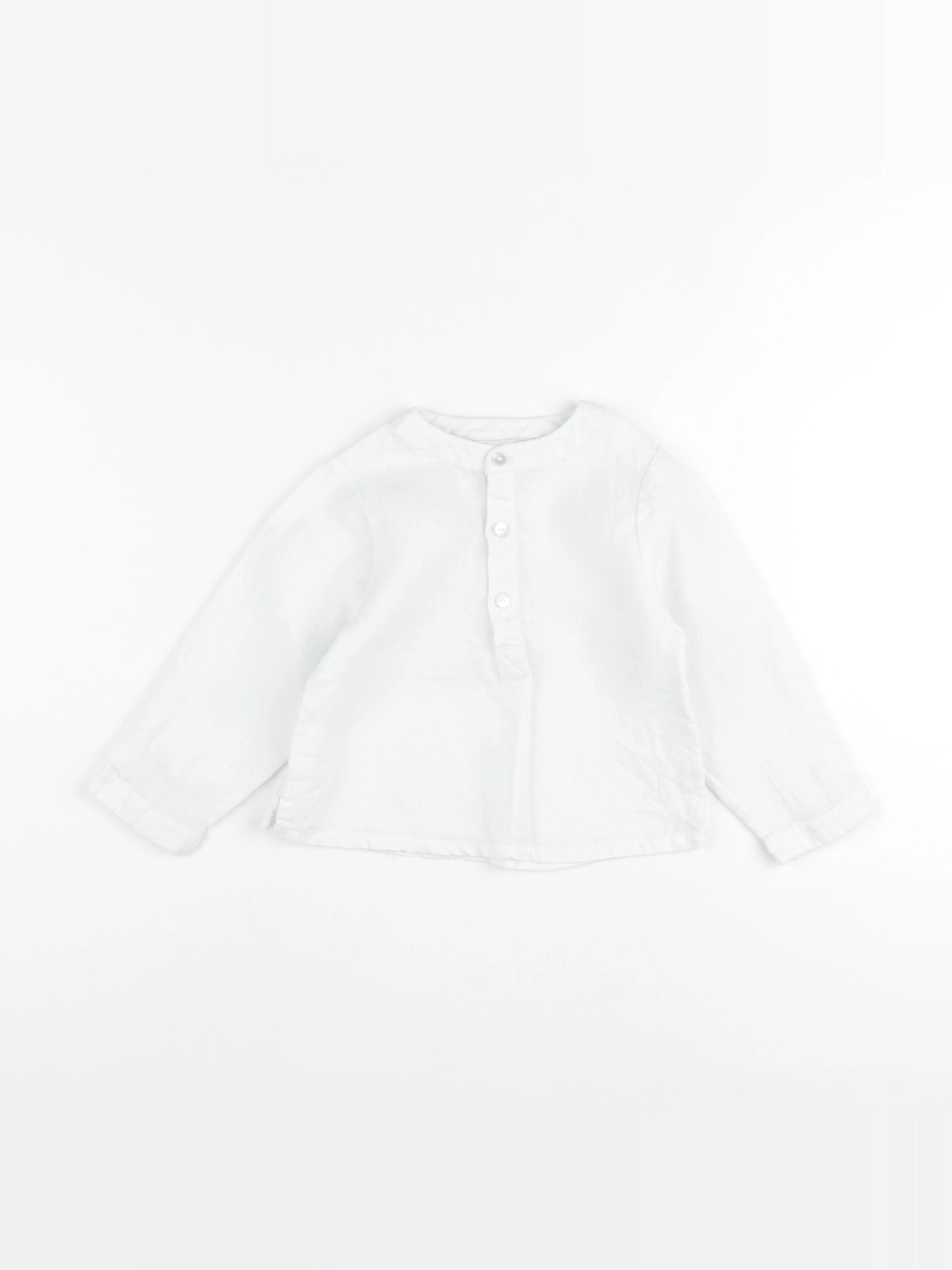 Jacadi - chemise blanc - 24 mois