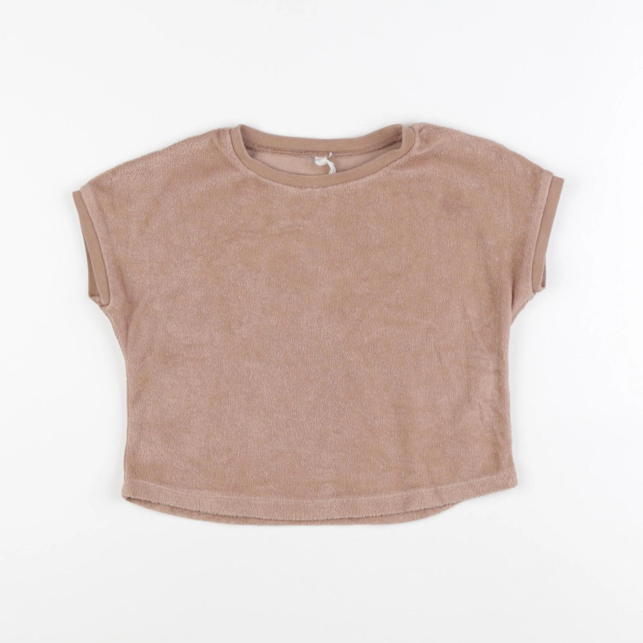 Quincy Mae - tee-shirt marron - 2/3 ans