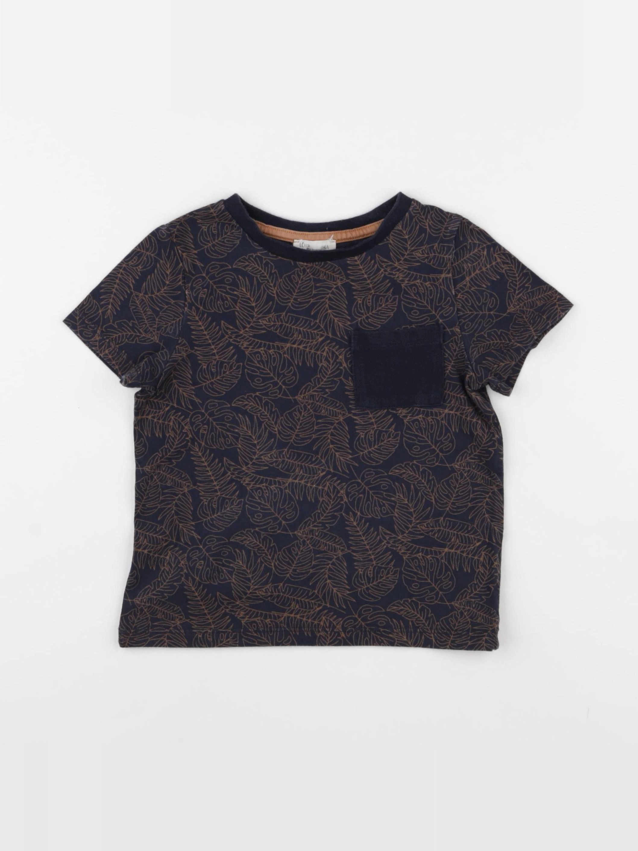 Little Cigogne - tee-shirt bleu - 4 ans