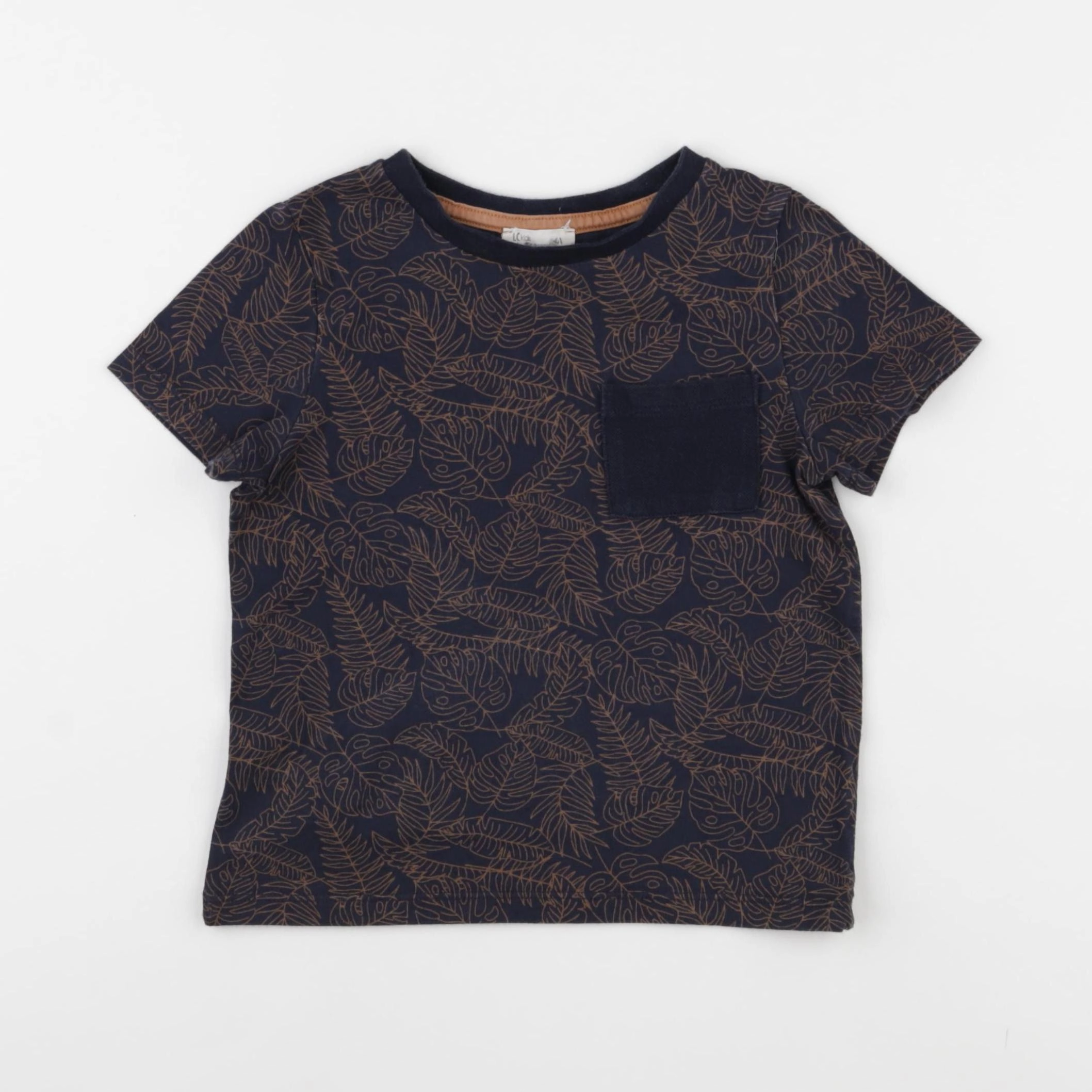 Little Cigogne - tee-shirt bleu - 4 ans