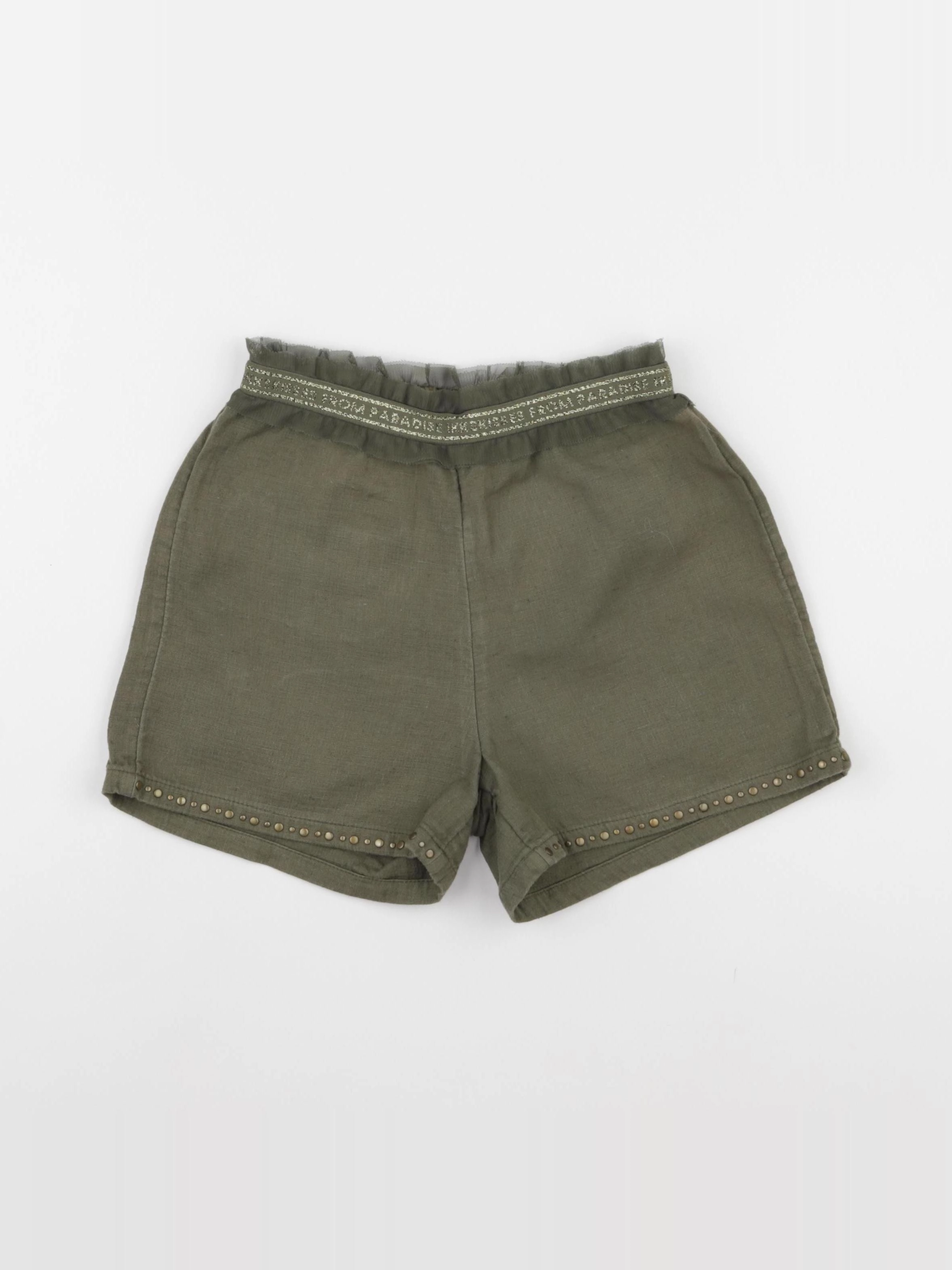 IKKS - short vert - 8 ans