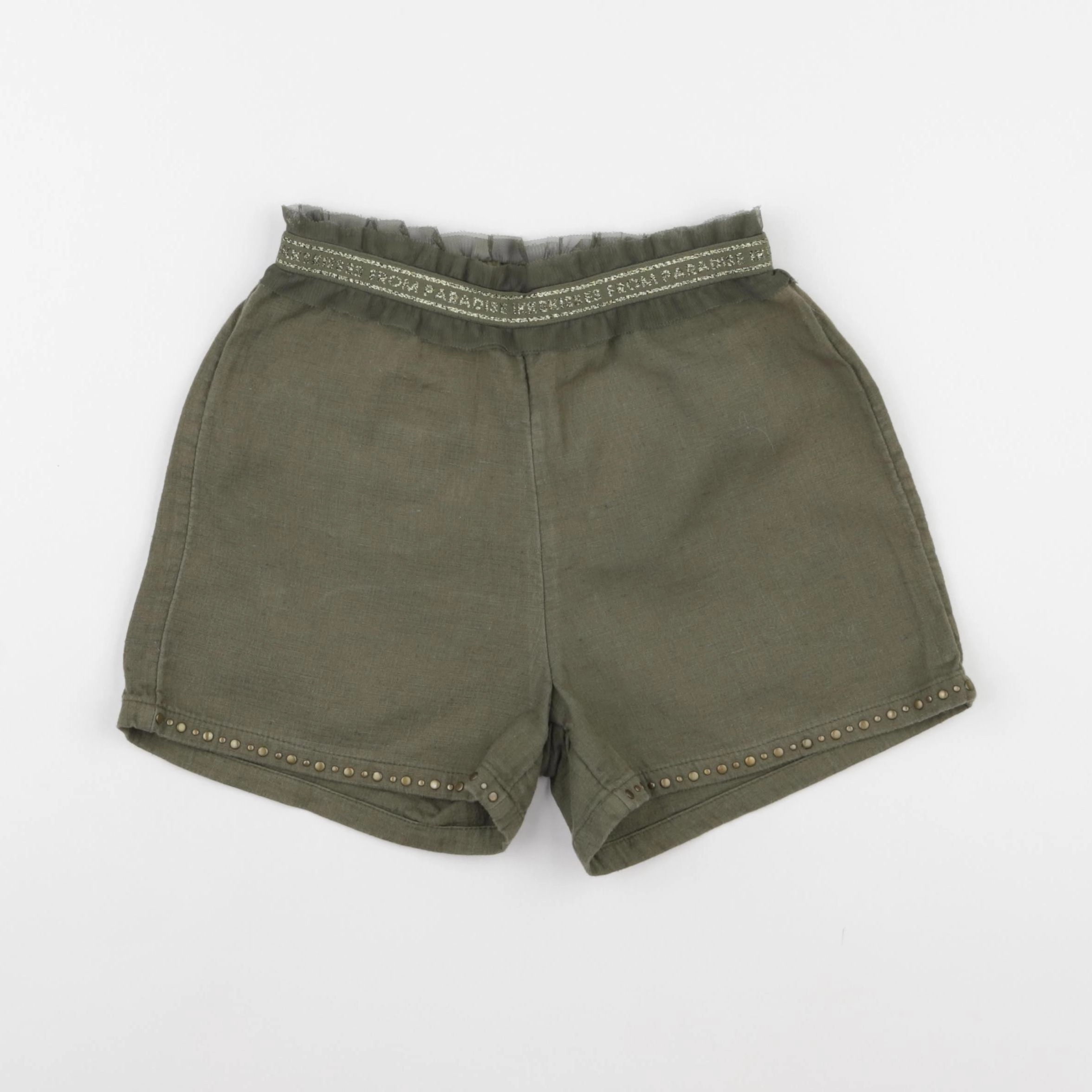 IKKS - short vert - 8 ans