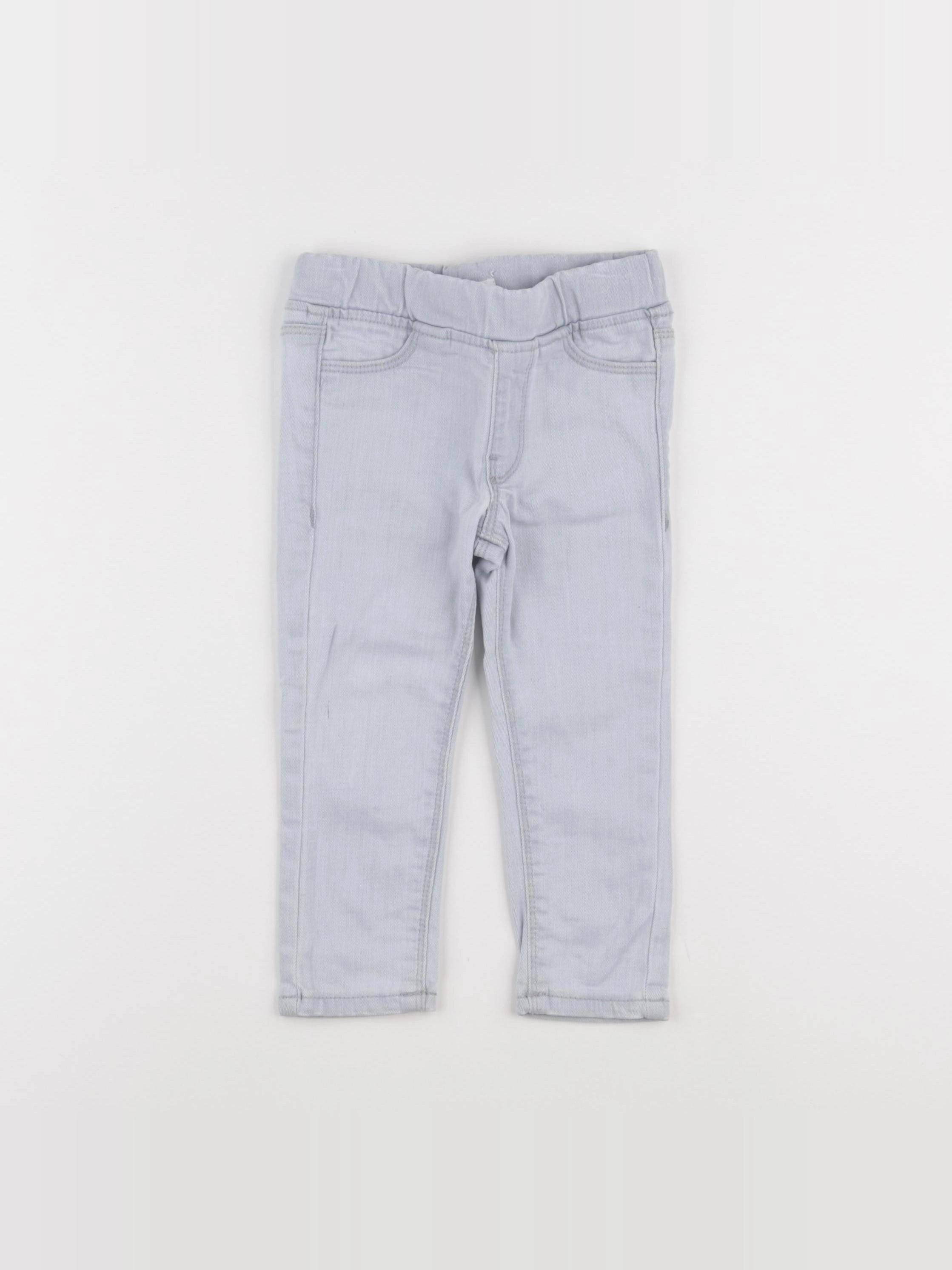 Vertbaudet - jegging bleu - 2 ans