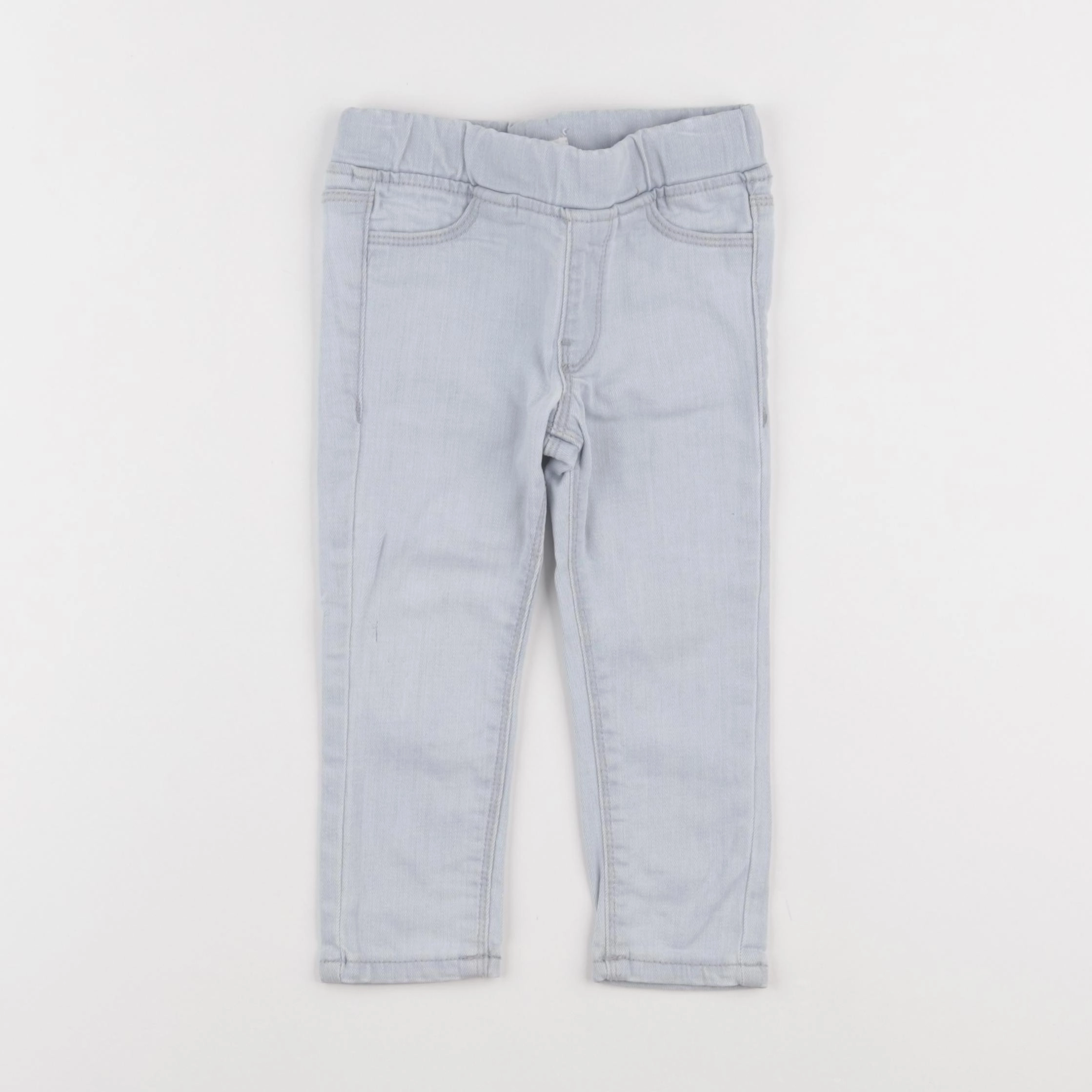 Vertbaudet - jegging bleu - 2 ans