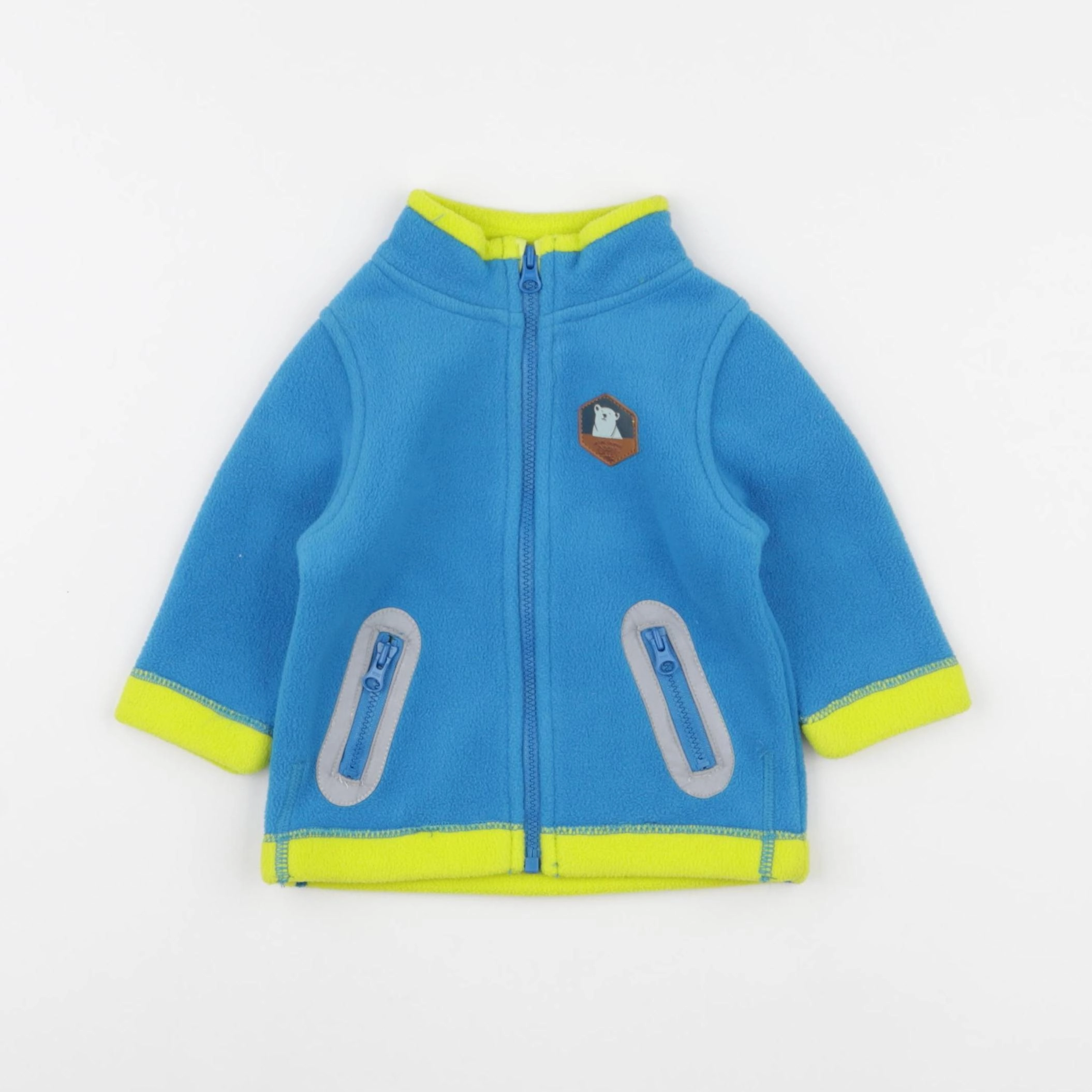 DPAM - polaire bleu - 6 mois