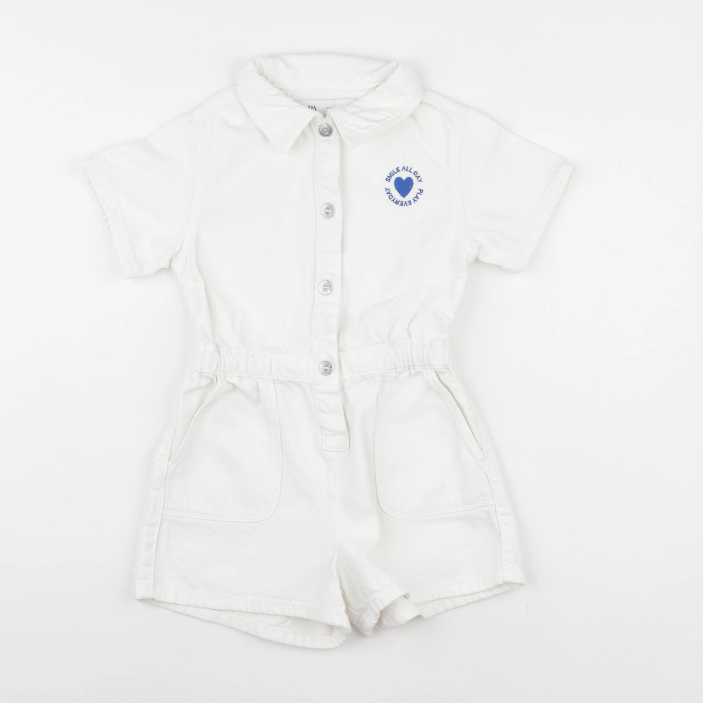 Zara - combinaison blanc - 5 ans
