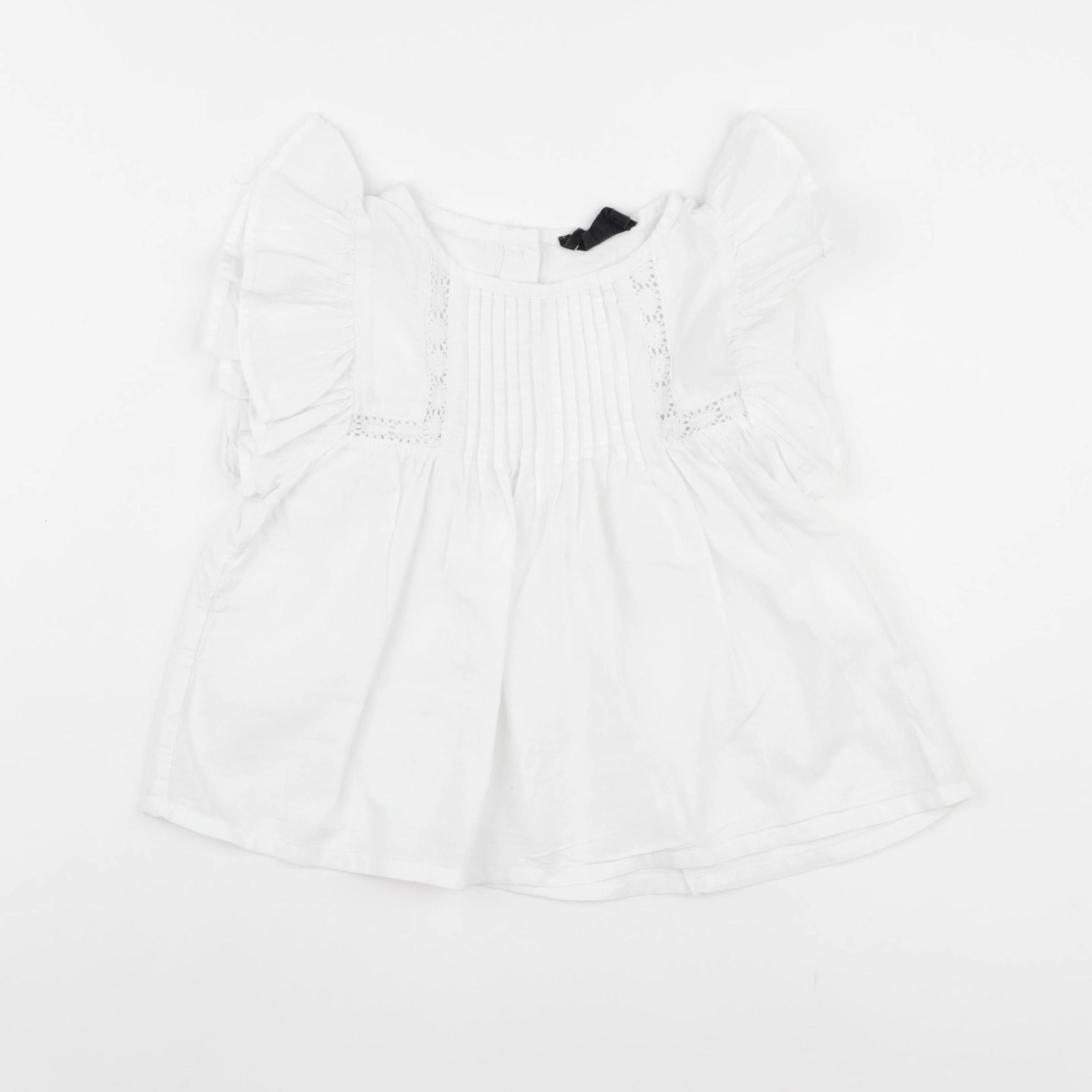 Monoprix - blouse blanc - 4 ans