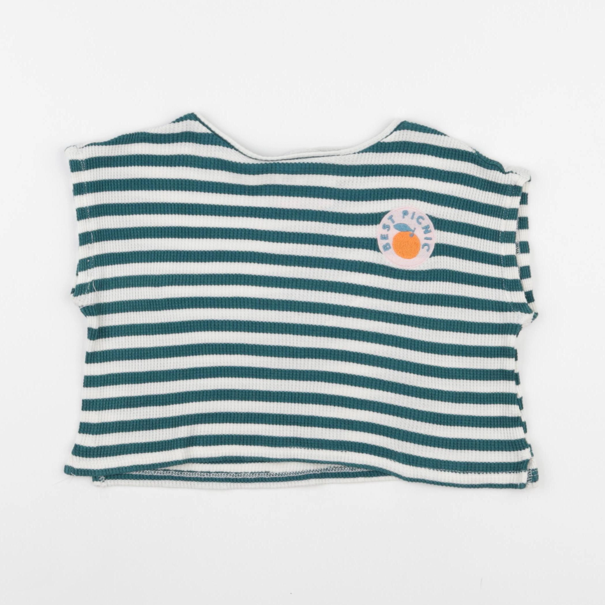 Zara - tee-shirt vert - 5 ans