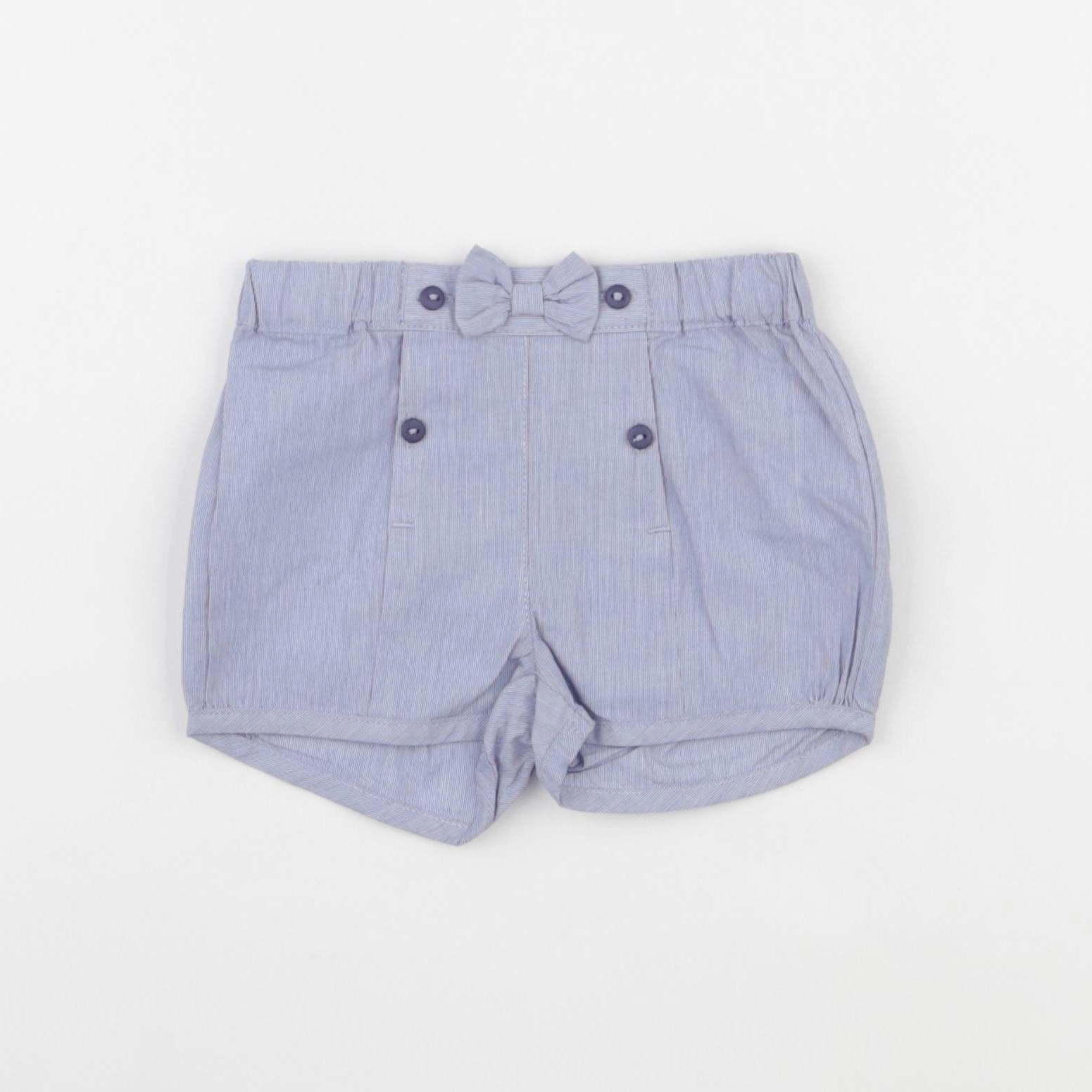 Absorba - short bleu - 6 mois