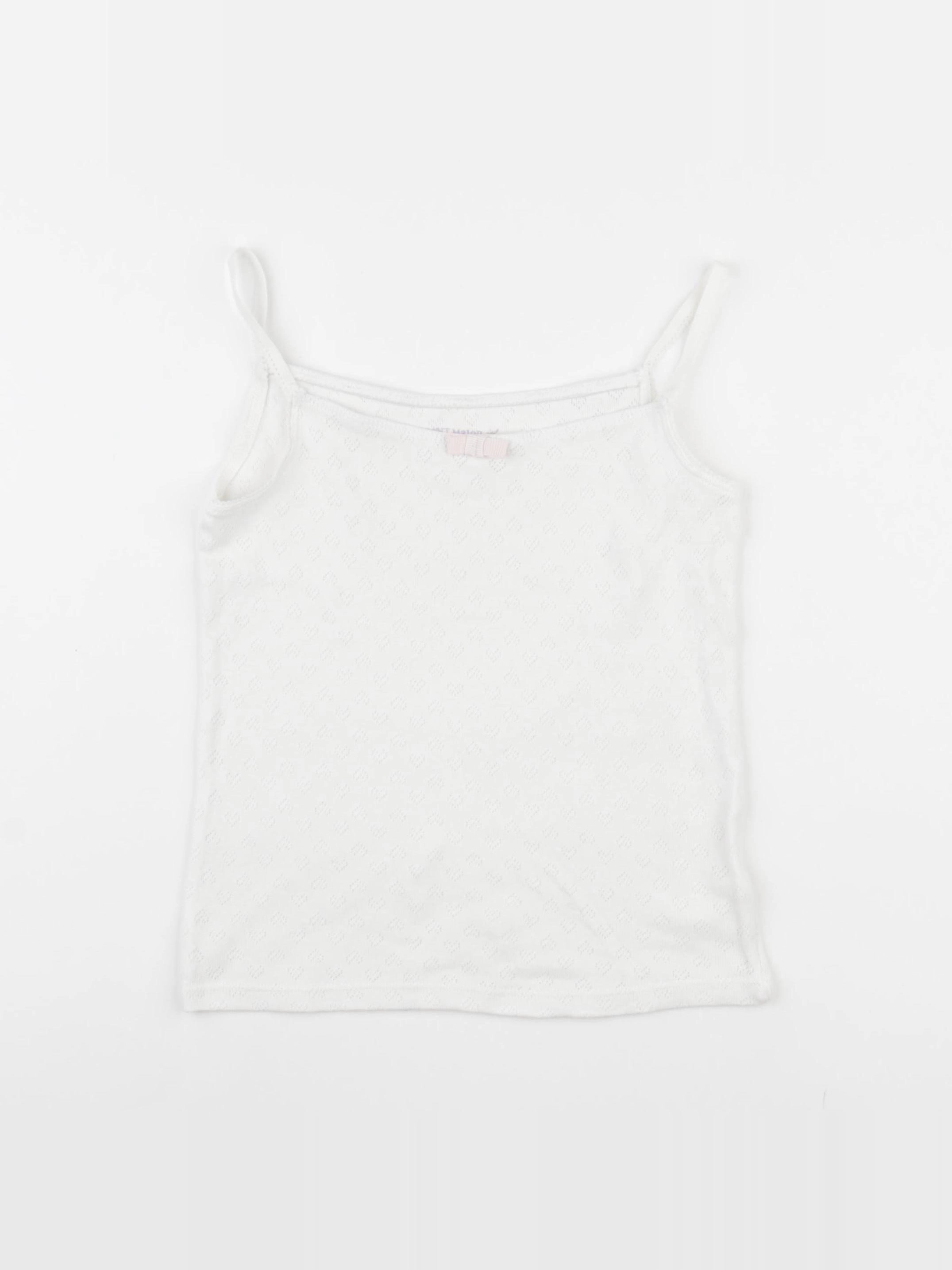 Sergent Major - maillot de corps blanc - 8 ans