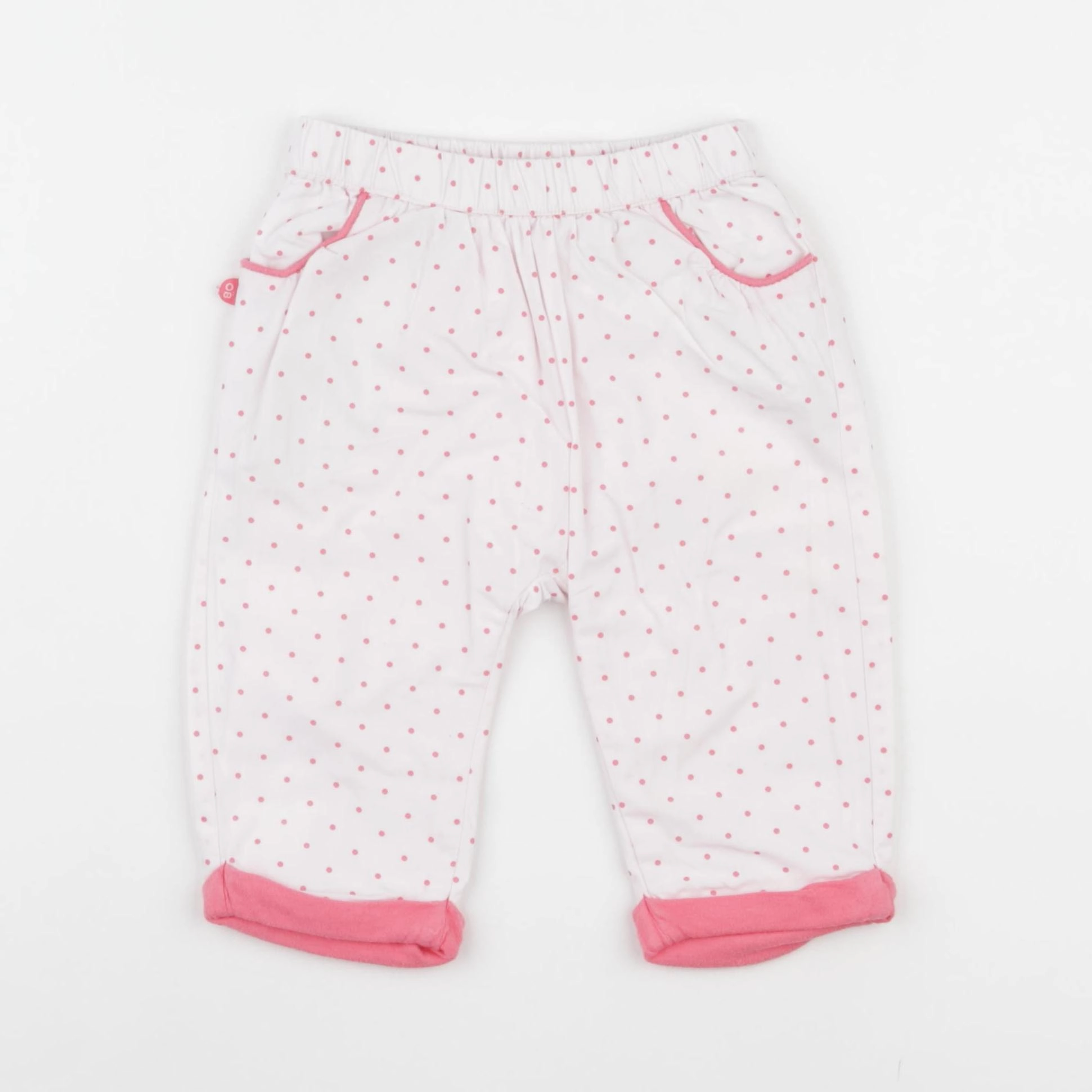 Obaïbi - pantalon rose - 9 mois