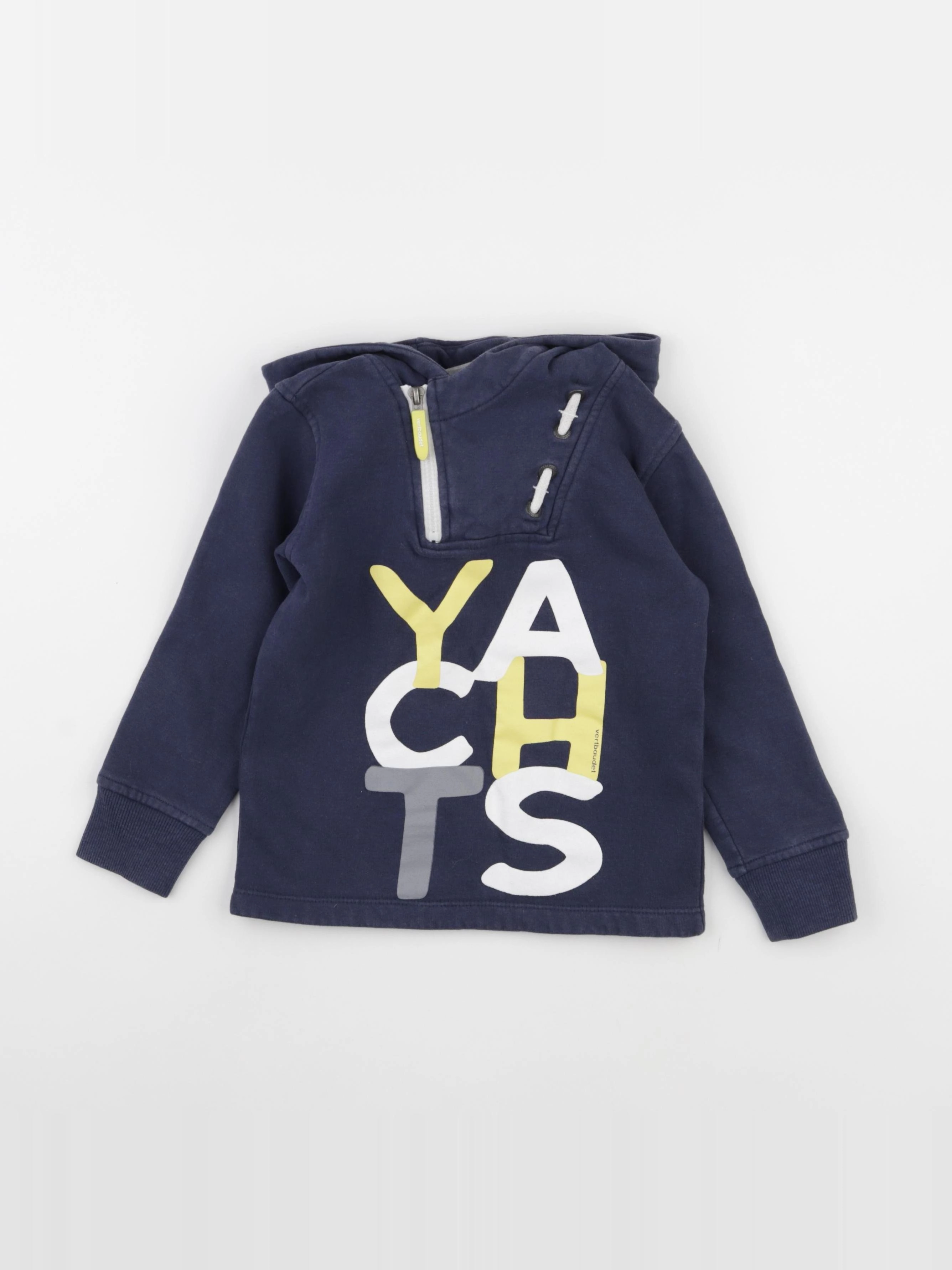 Vertbaudet - sweat bleu - 5 ans