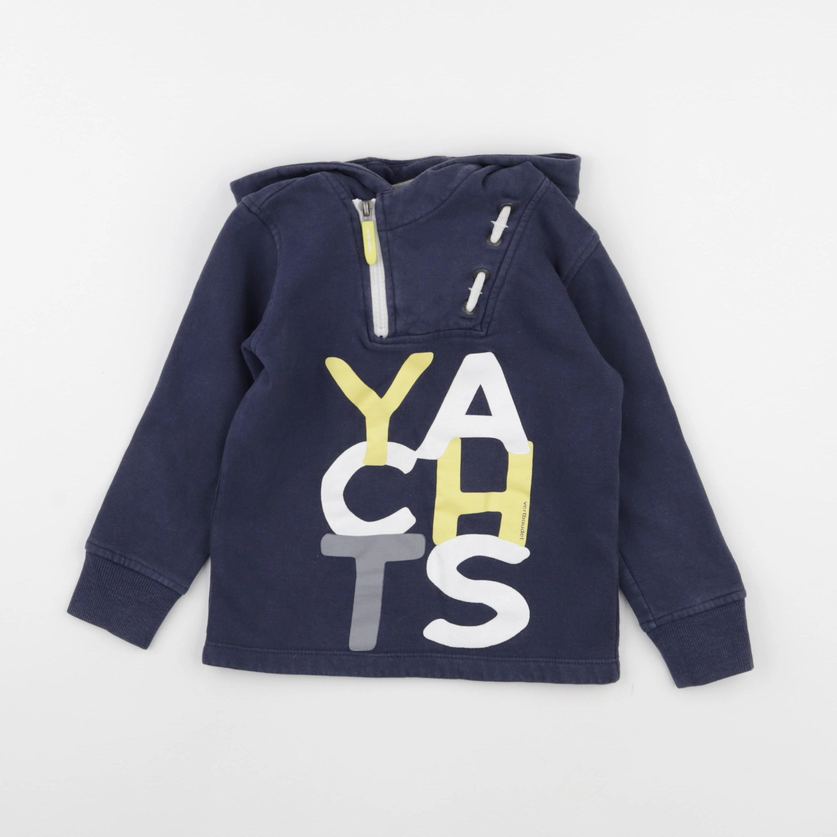 Vertbaudet - sweat bleu - 5 ans