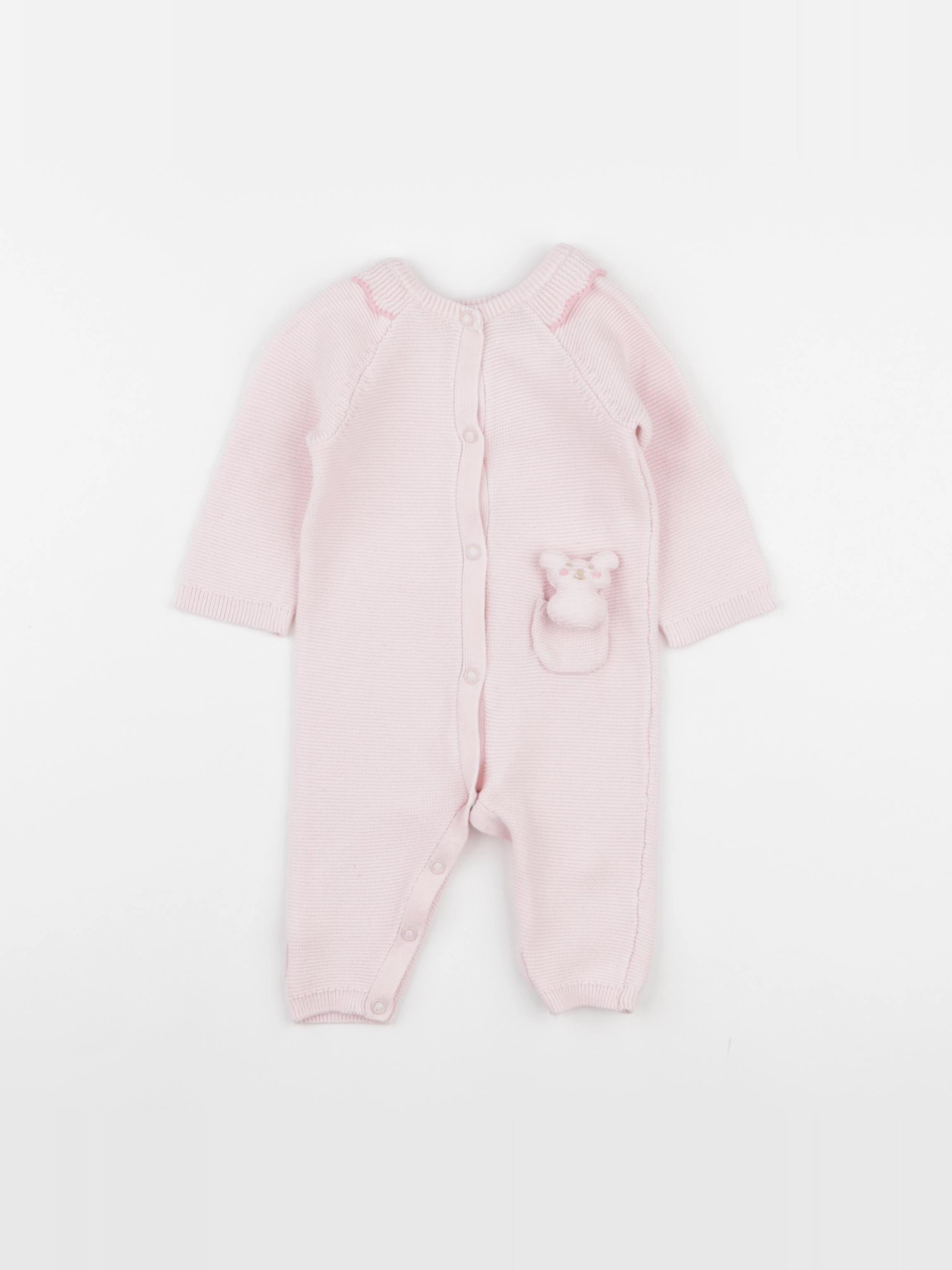 Sergent Major - combinaison rose - 3 mois