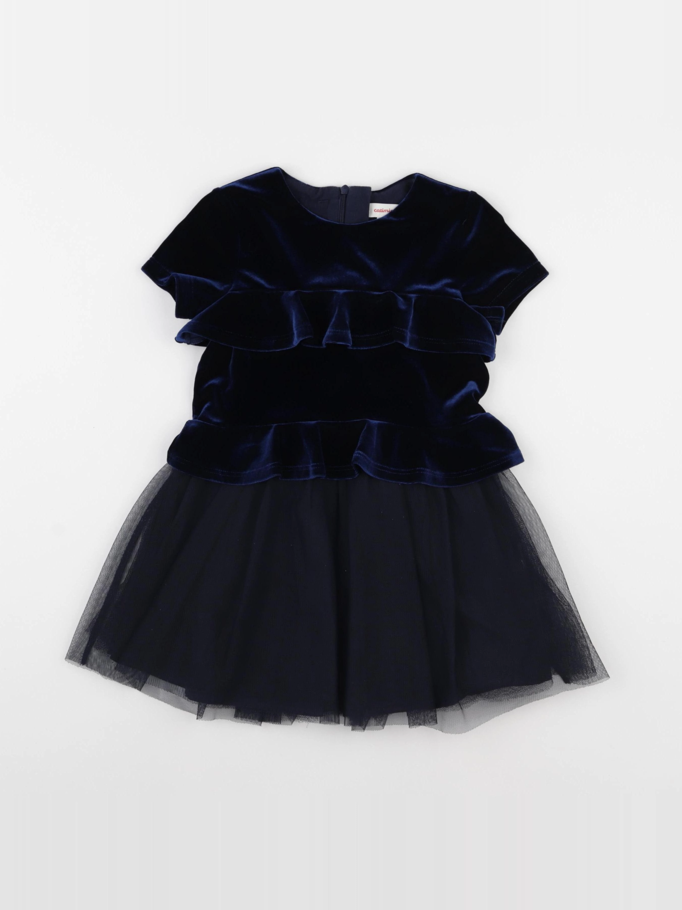 Catimini - robe bleu - 4 ans