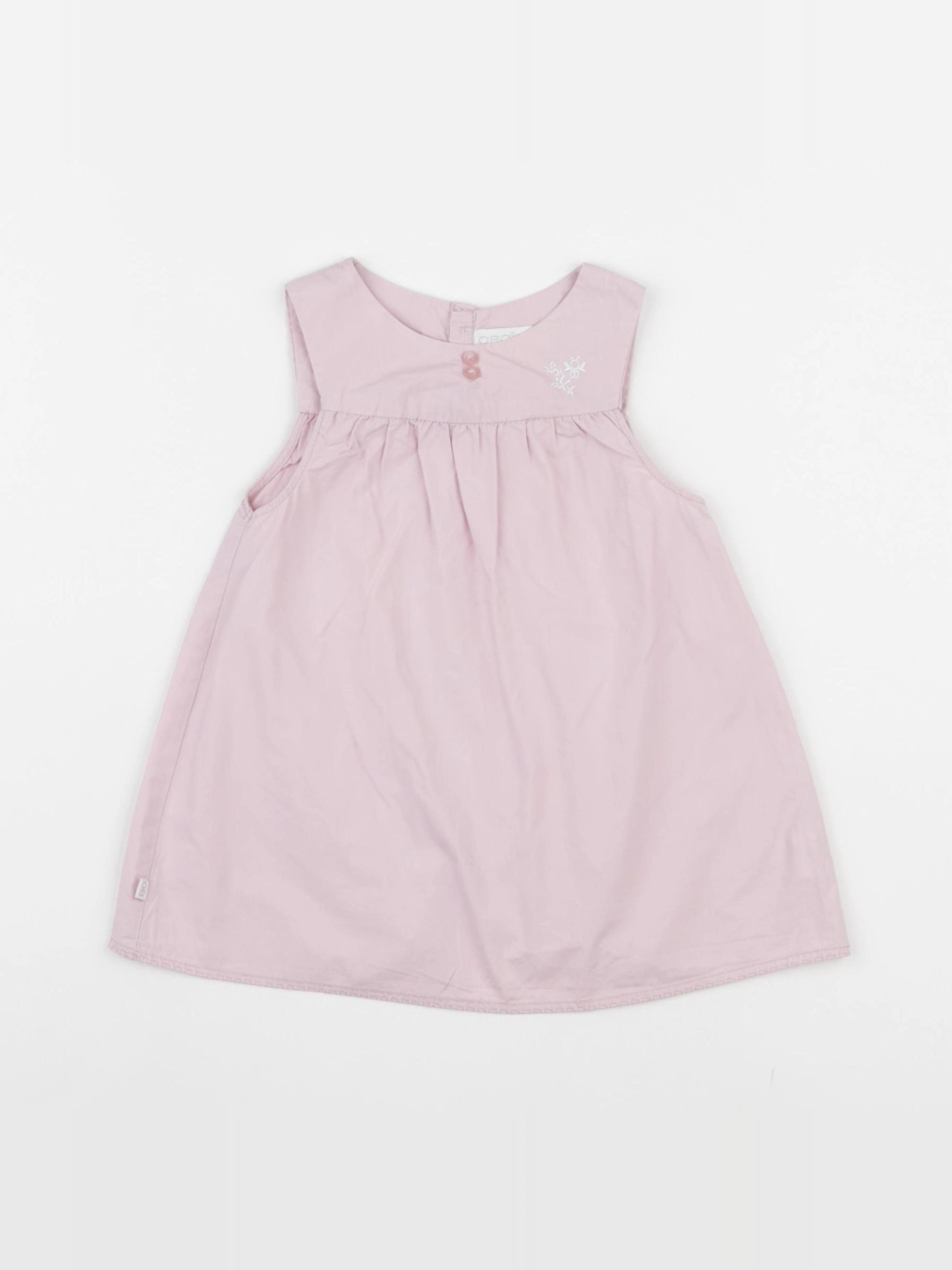 Obaïbi - robe rose - 6 mois