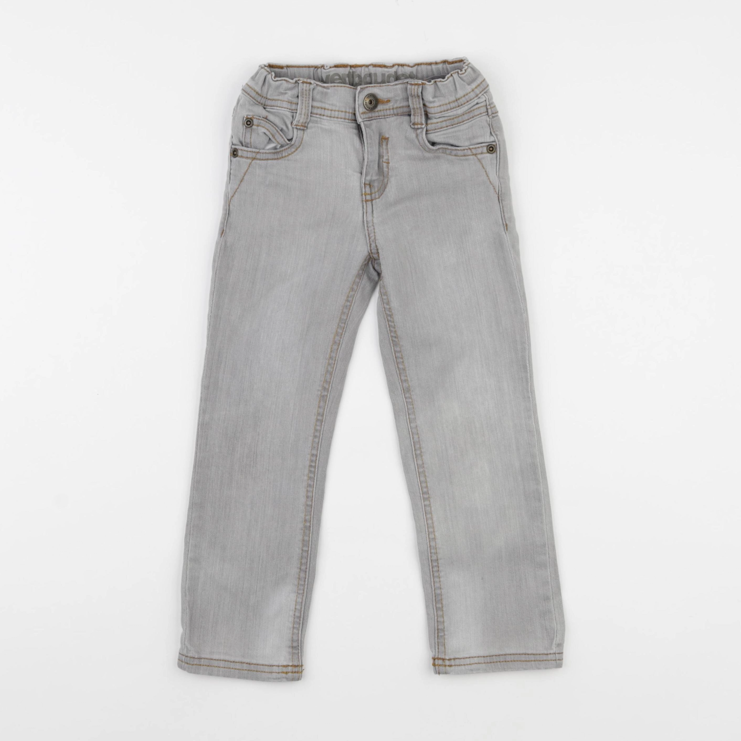 Vertbaudet - jean gris - 4 ans