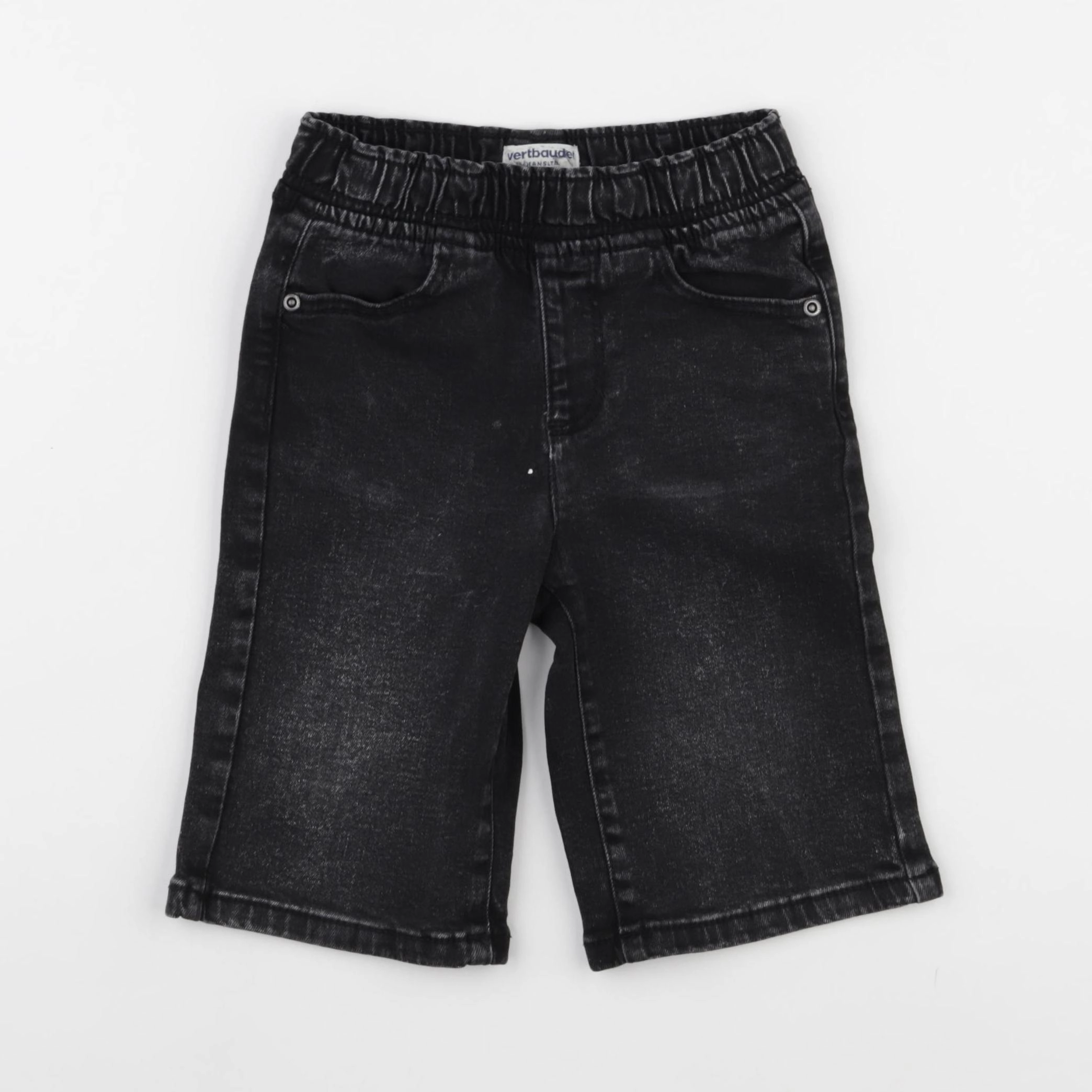 Vertbaudet - short noir - 4 ans