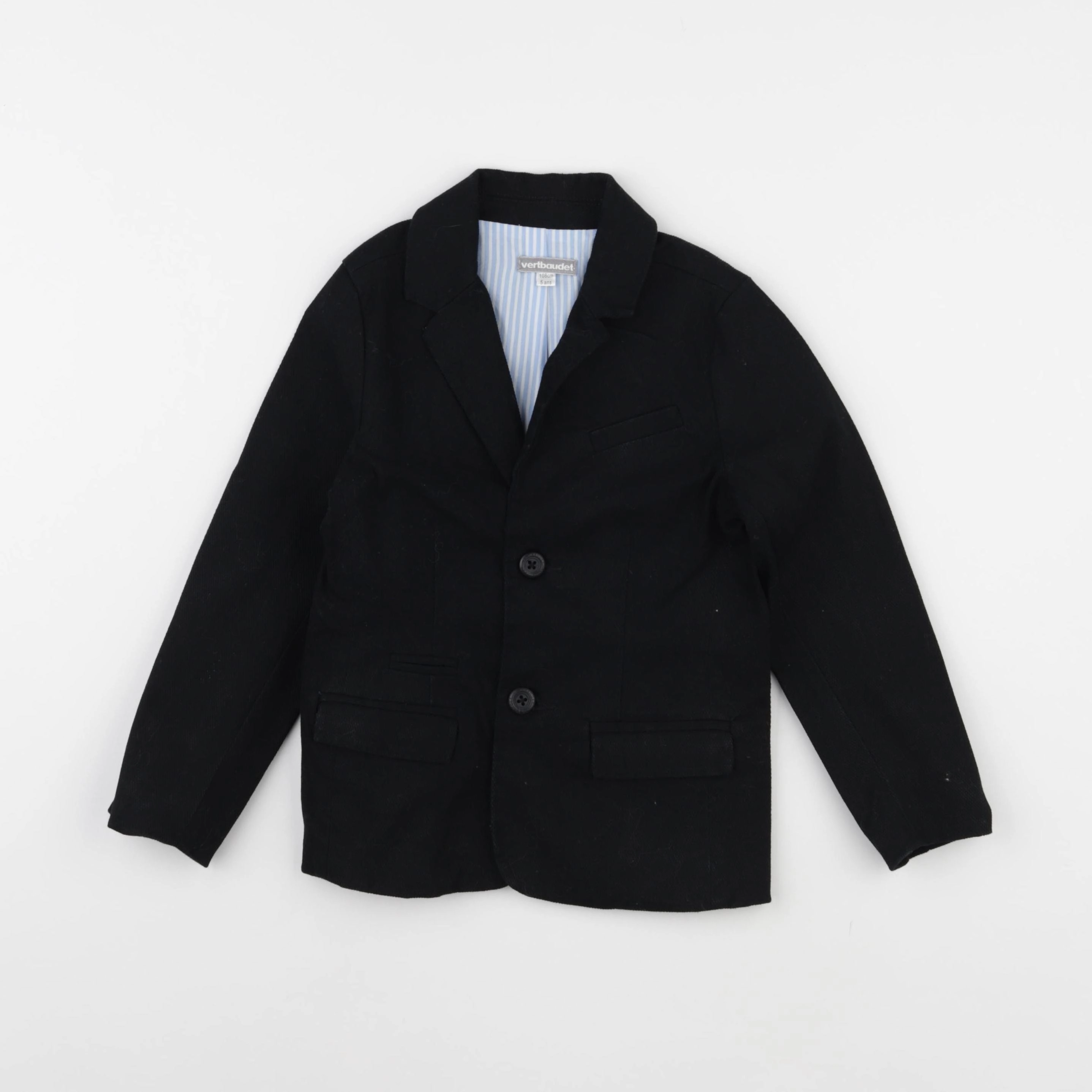 Vertbaudet - veste noir - 5 ans