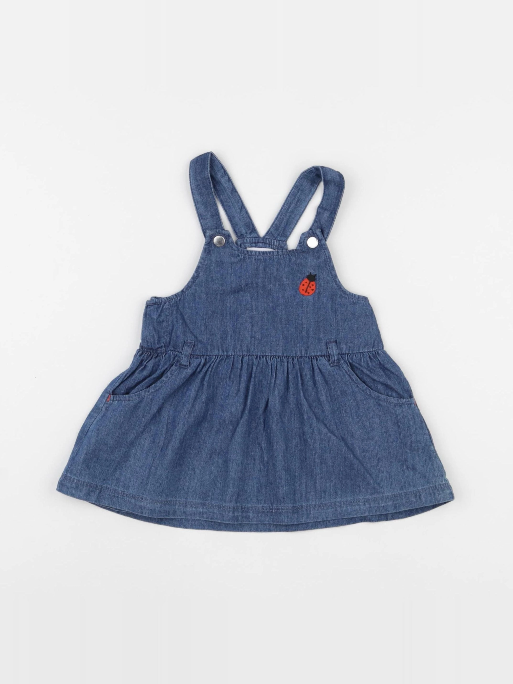 Absorba - robe bleu - 6 mois