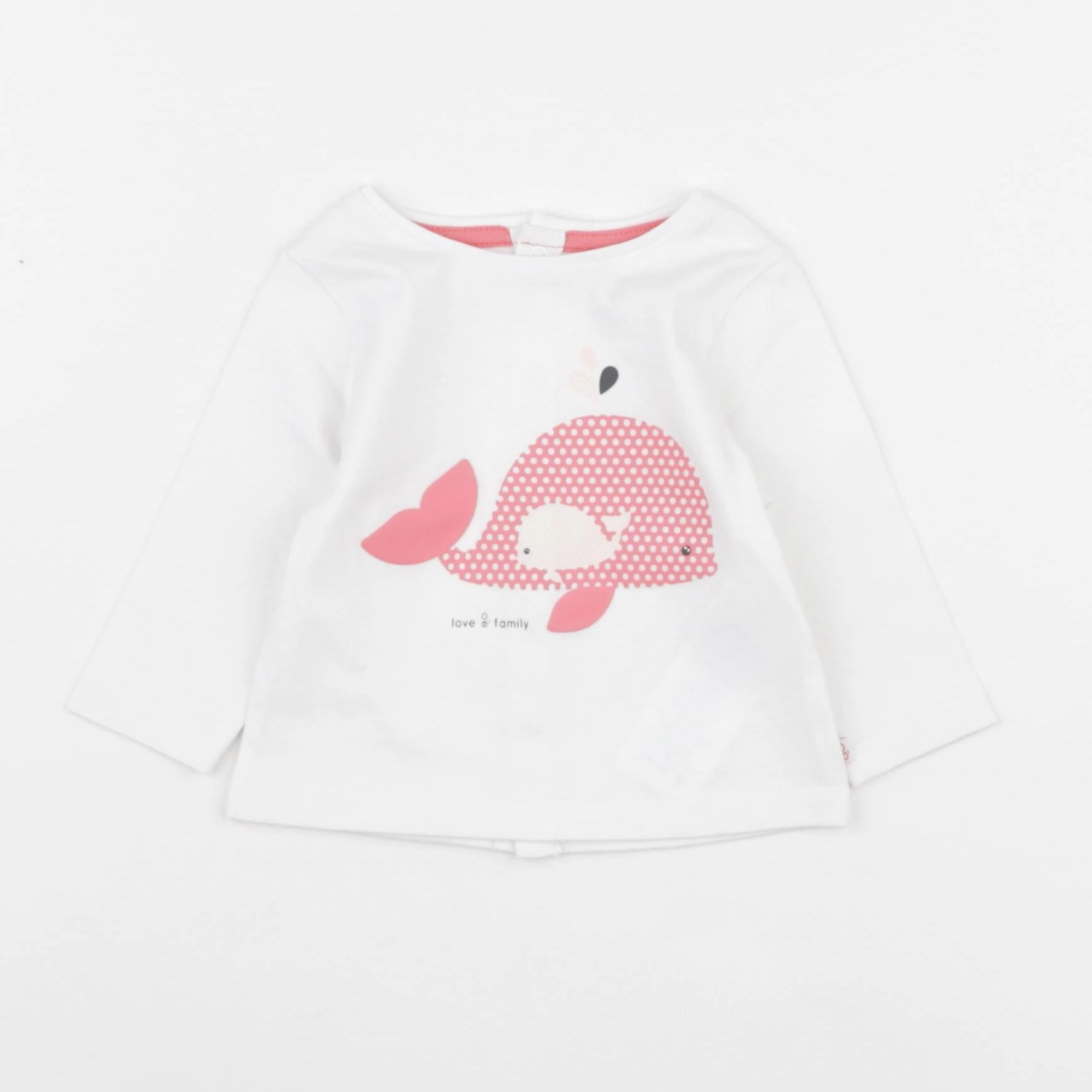Obaïbi - tee-shirt blanc - 3 mois