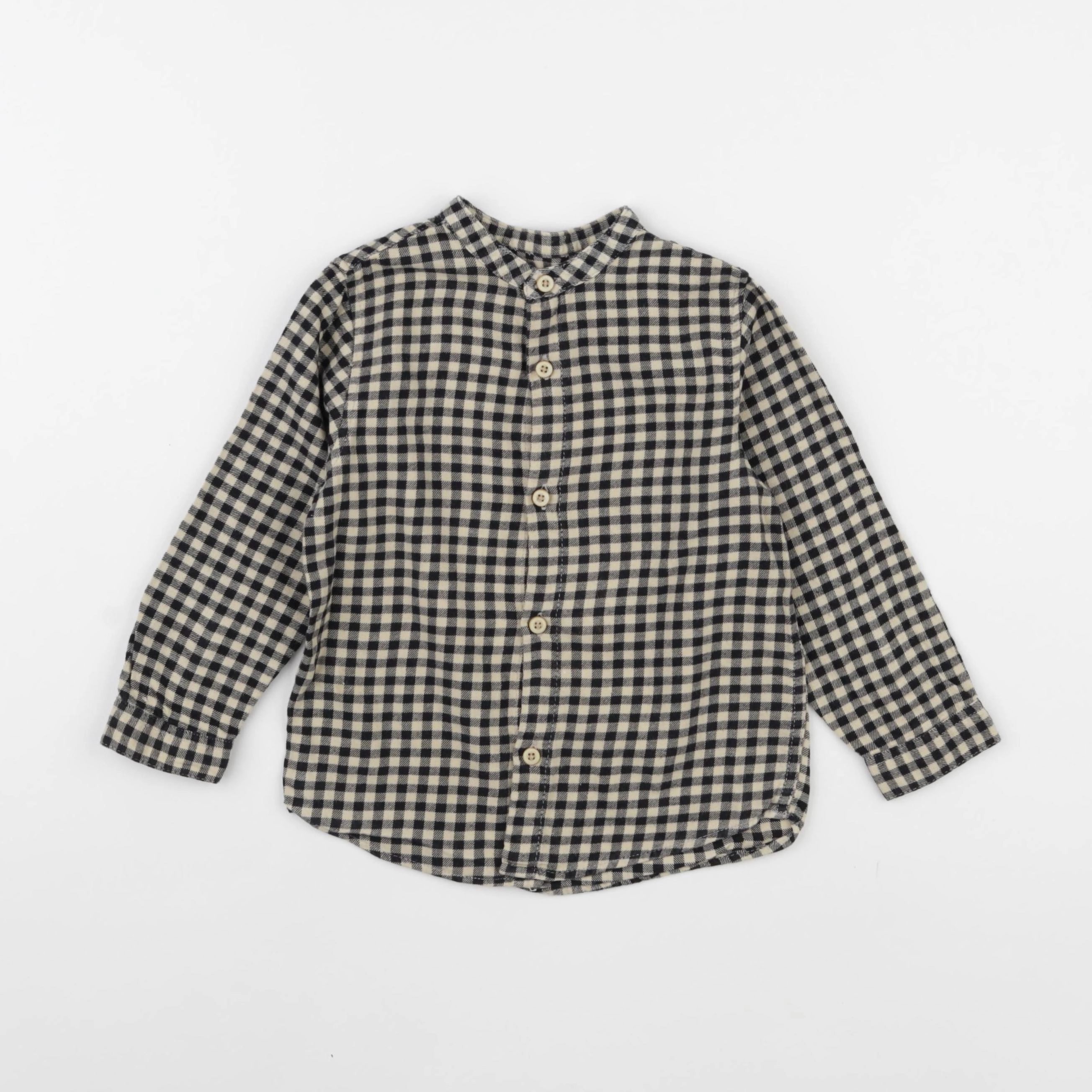 Zara - chemise noir - 2/3 ans