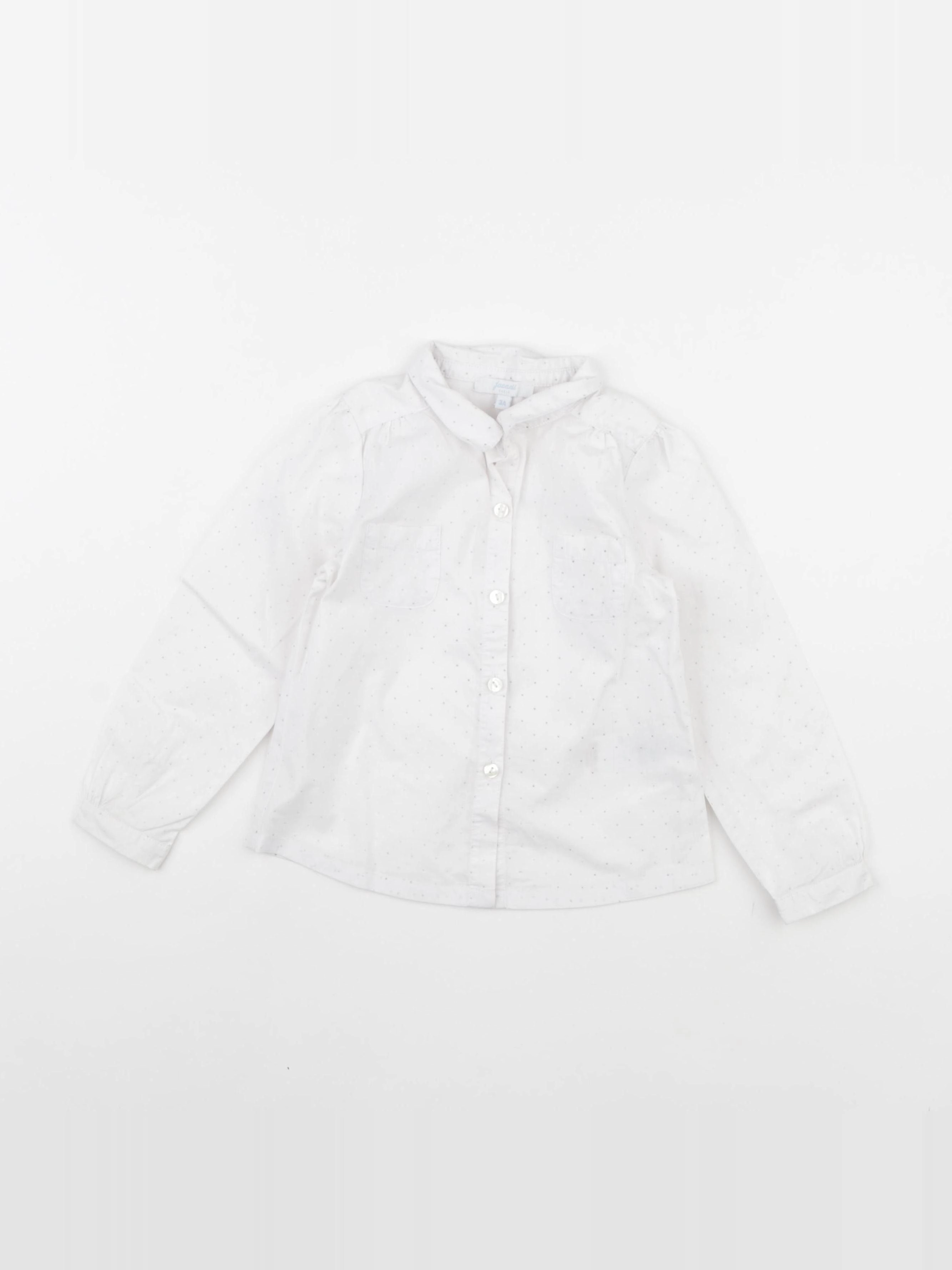 Jacadi - blouse blanc - 3 ans