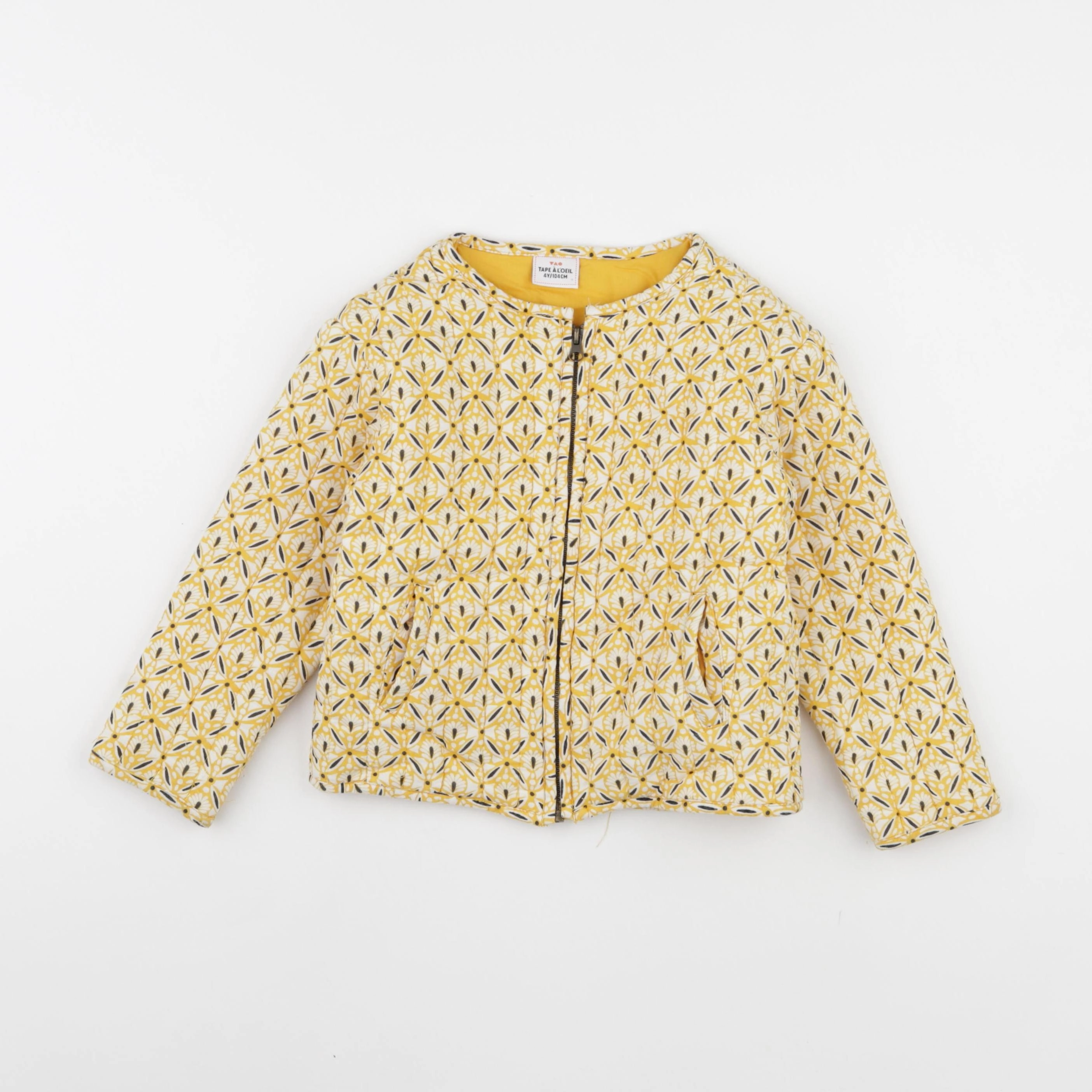 Tape à l'oeil - veste jaune - 4 ans