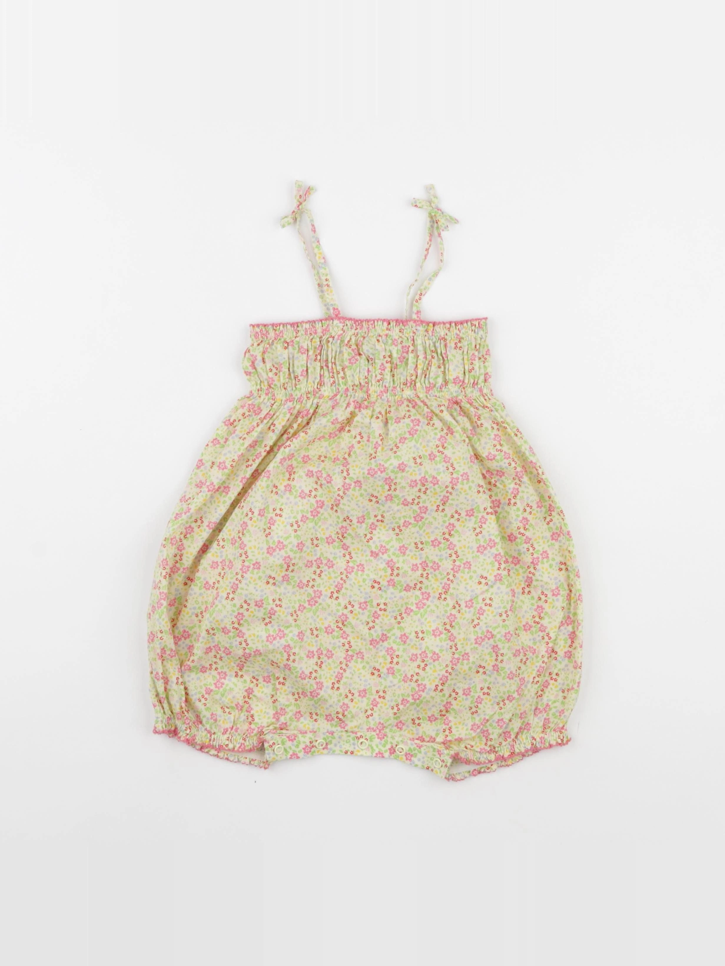 Petit Bateau - combinaison jaune - 18 mois