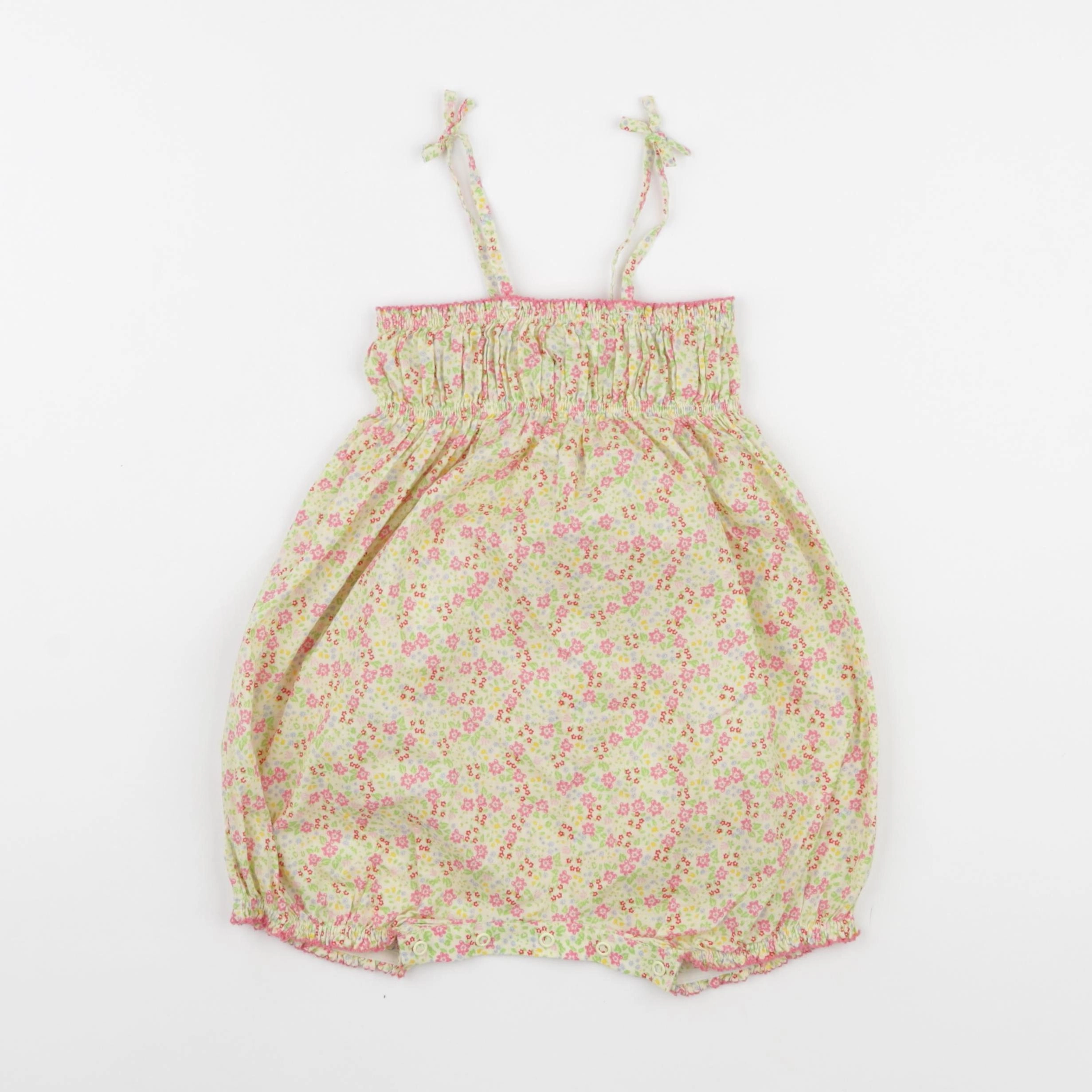 Petit Bateau - combinaison jaune - 18 mois