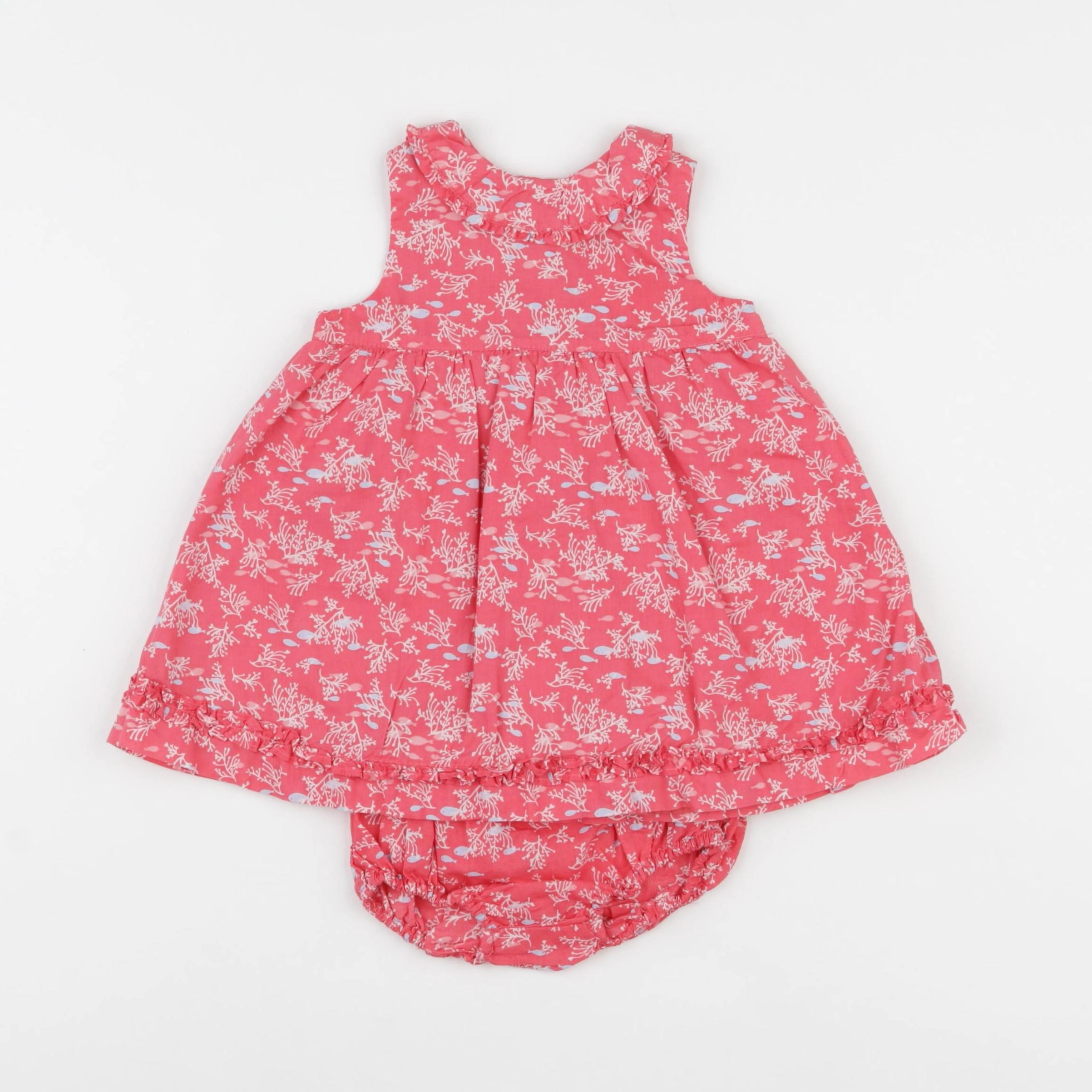 Sergent Major - robe rose - 6 mois