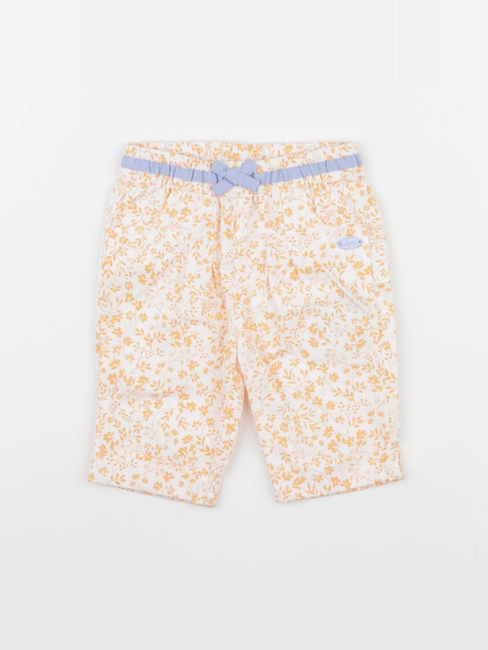Sergent Major - pantalon orange - 6 mois