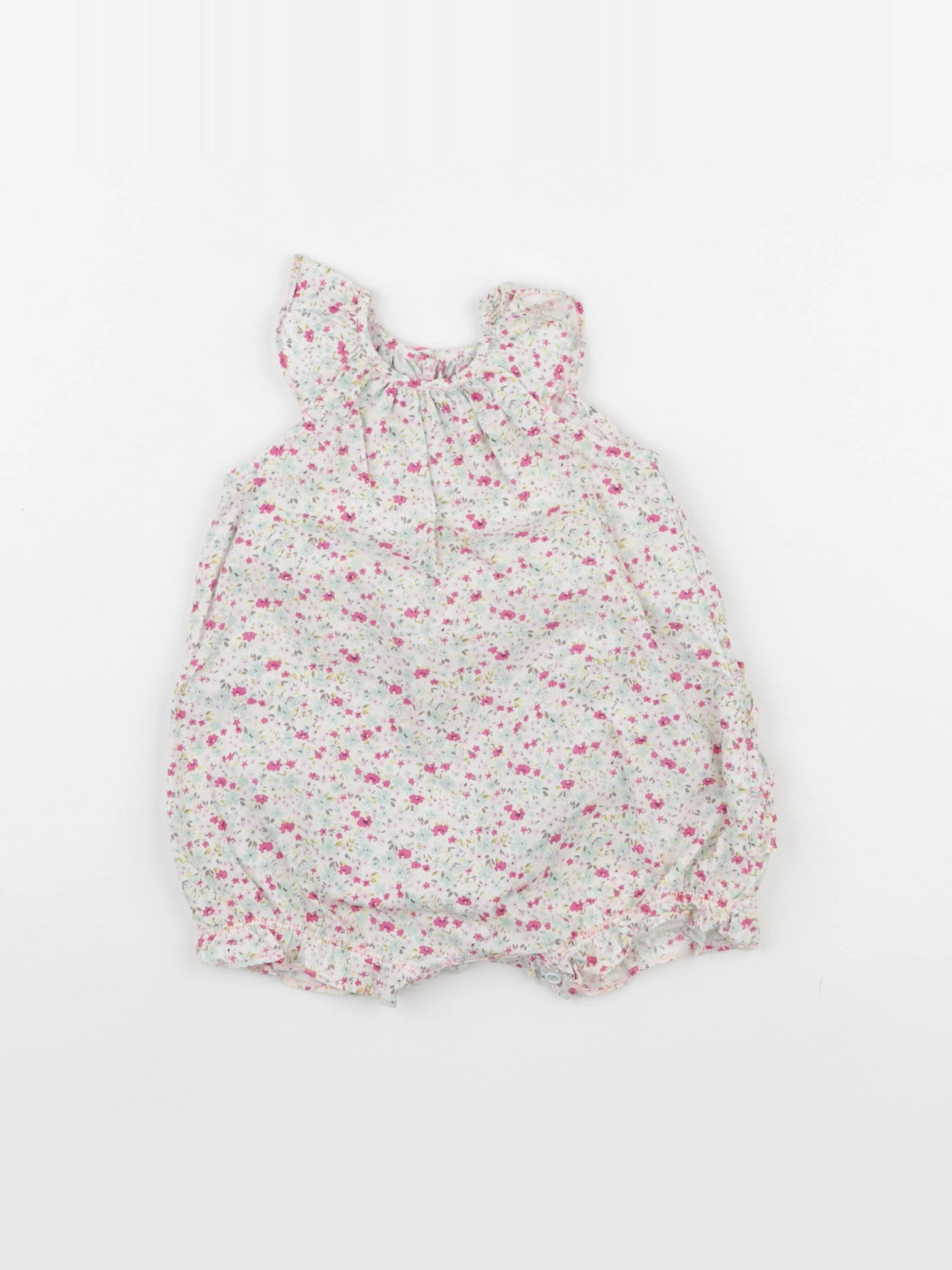 Petit Bateau - combinaison rose - 3 mois