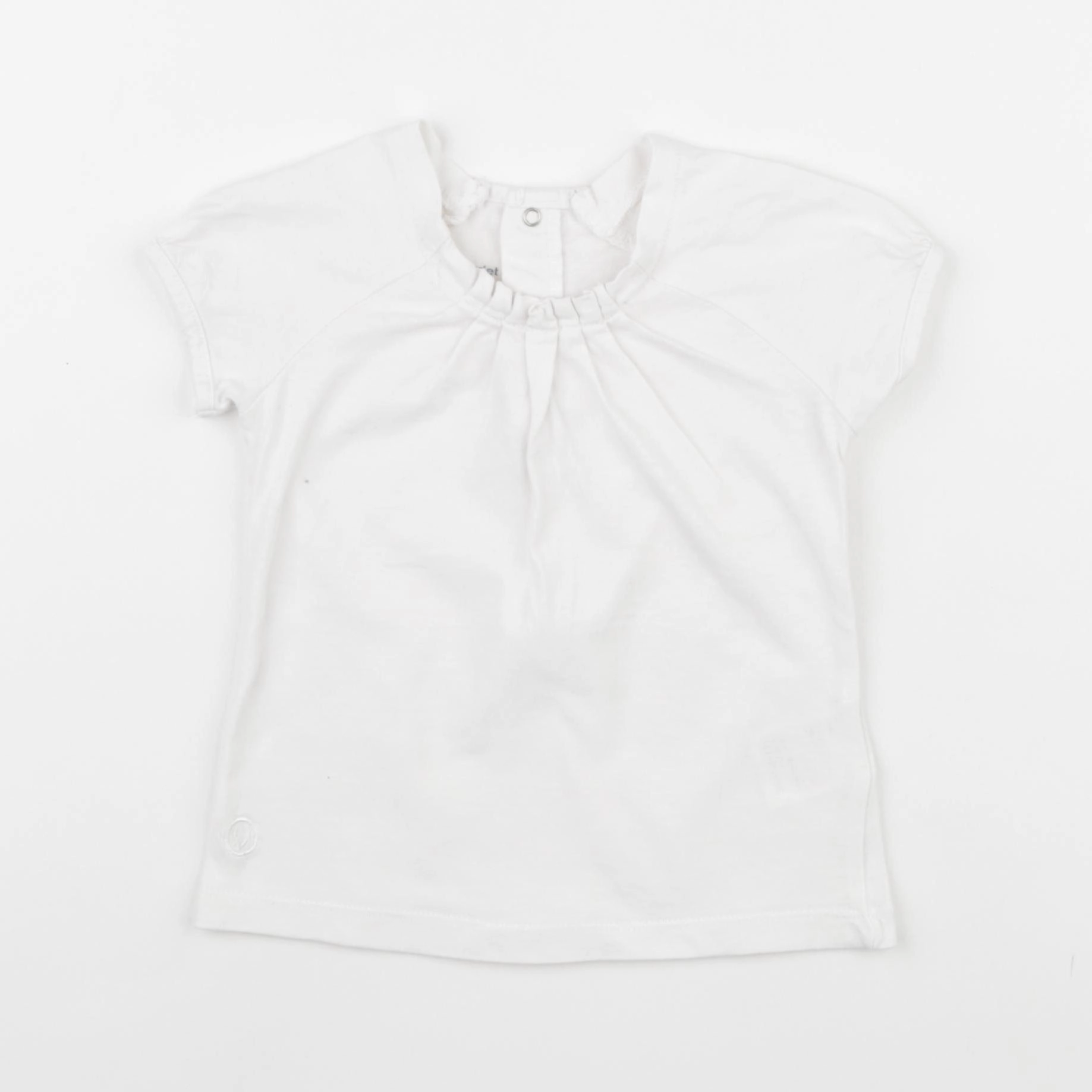 Vertbaudet - tee-shirt blanc - 18 mois