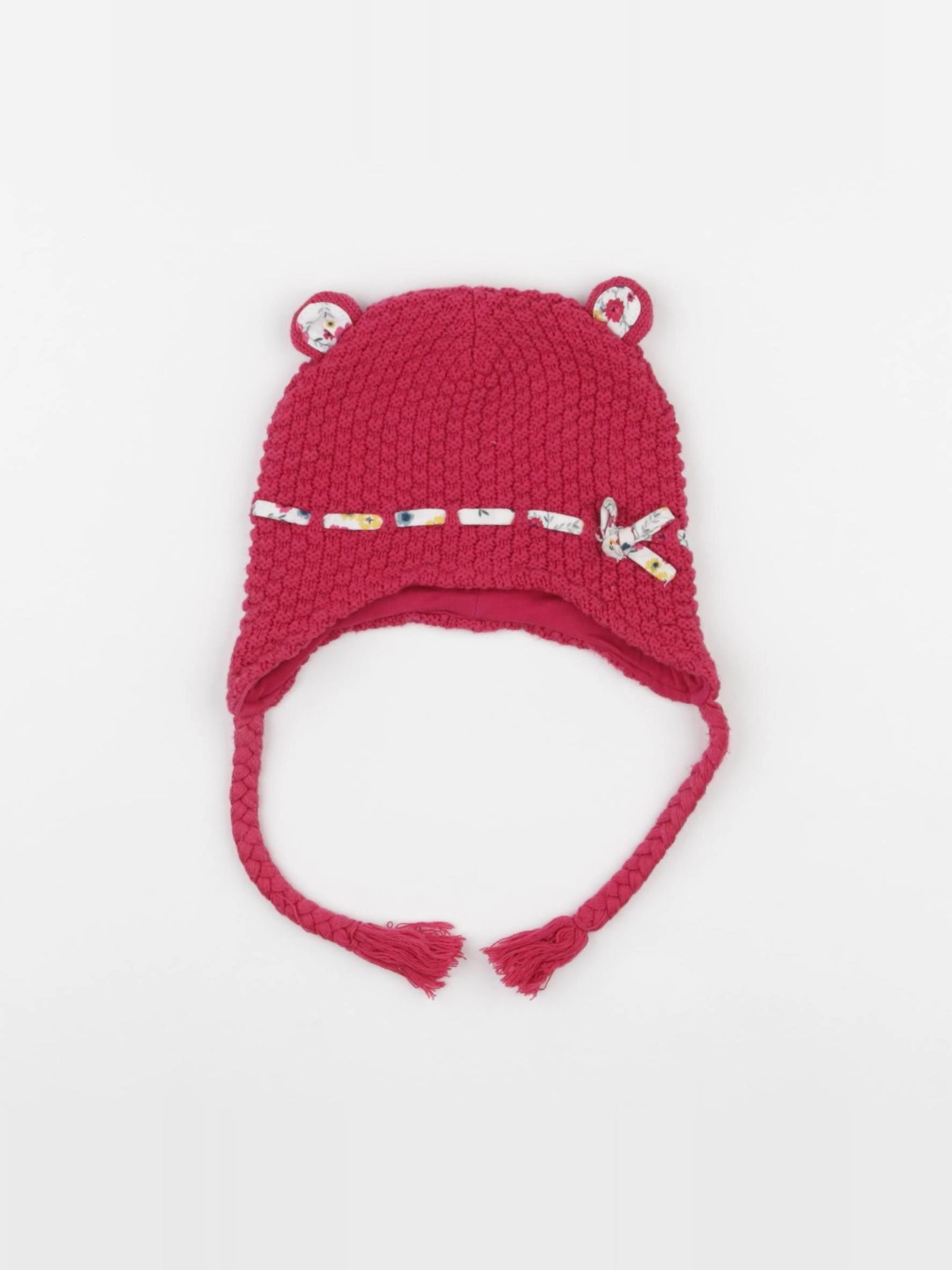 Sergent Major - bonnet rose - 6/9 mois