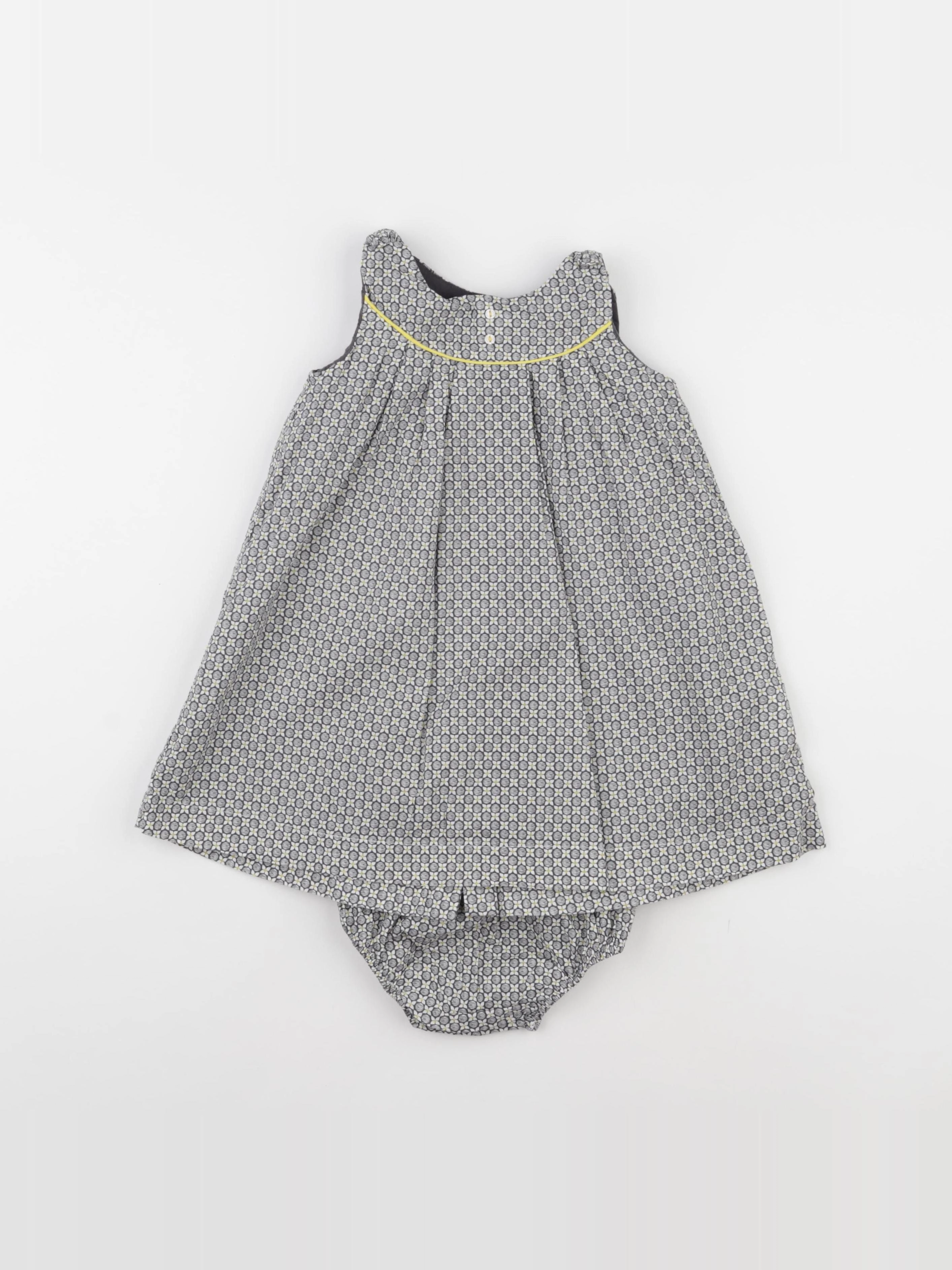 Obaïbi - robe gris - 24 mois
