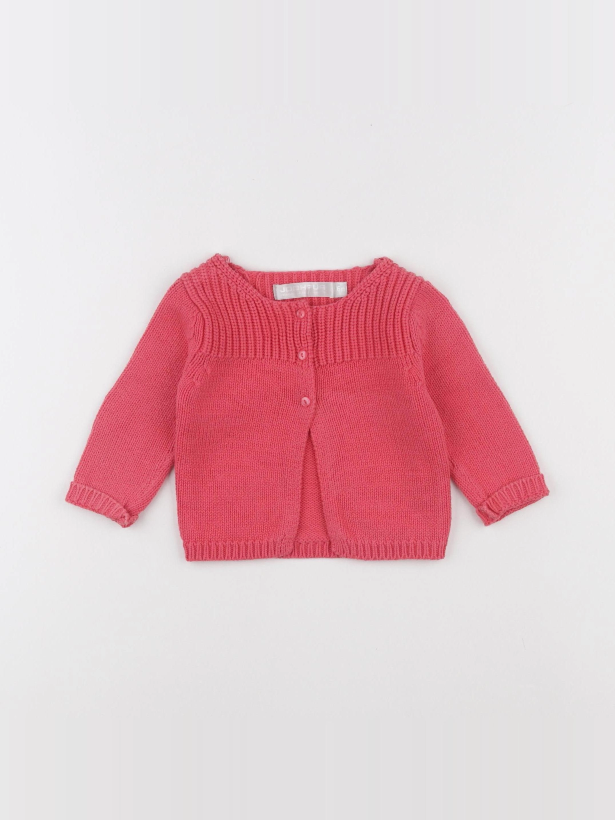 Jodhpur - gilet rose - 6 mois