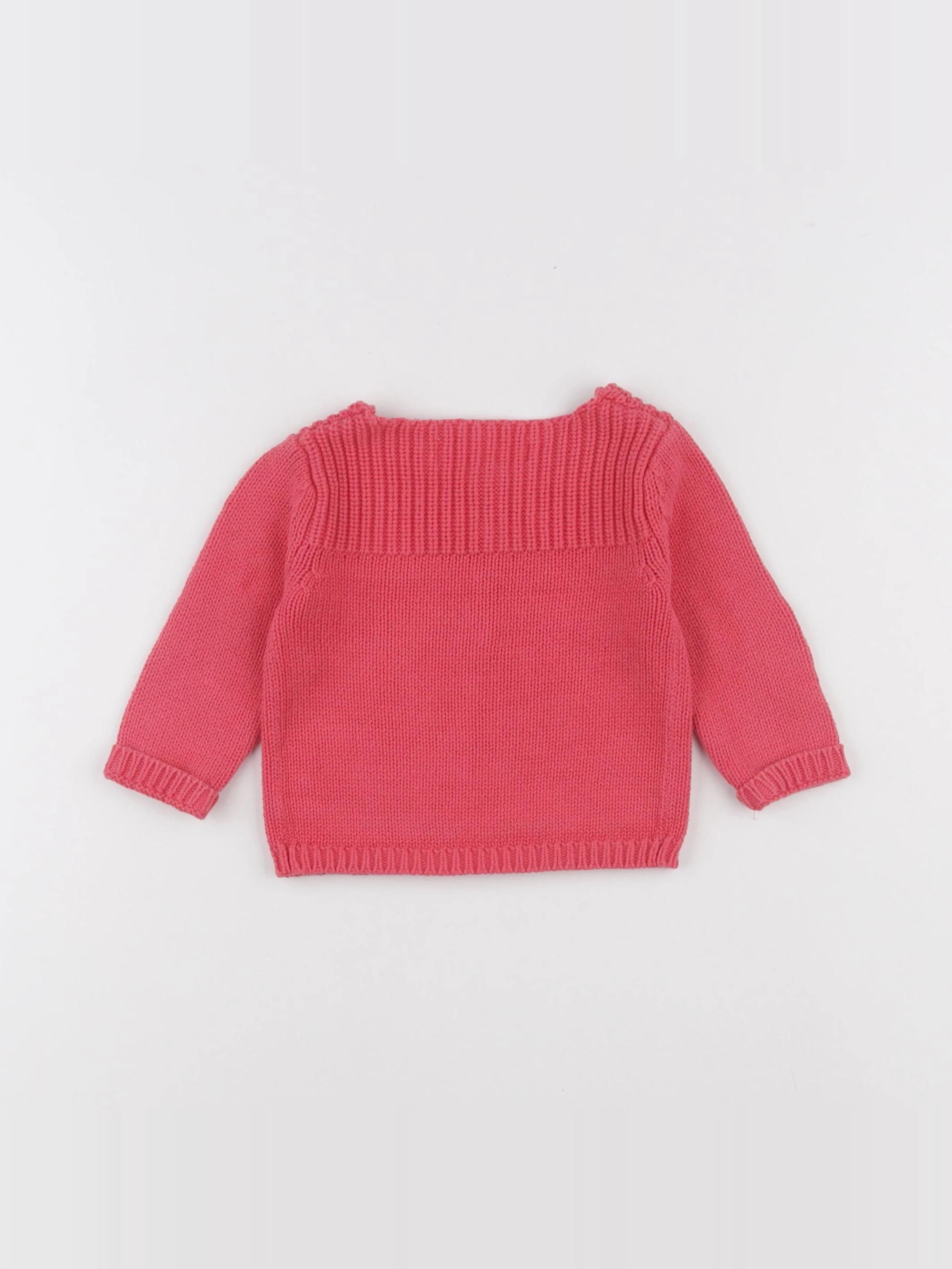 Jodhpur - gilet rose - 6 mois