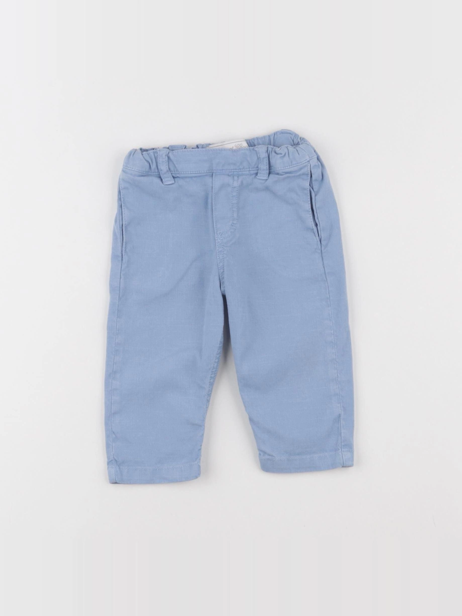 Tartine & Chocolat - pantalon bleu - 6 mois
